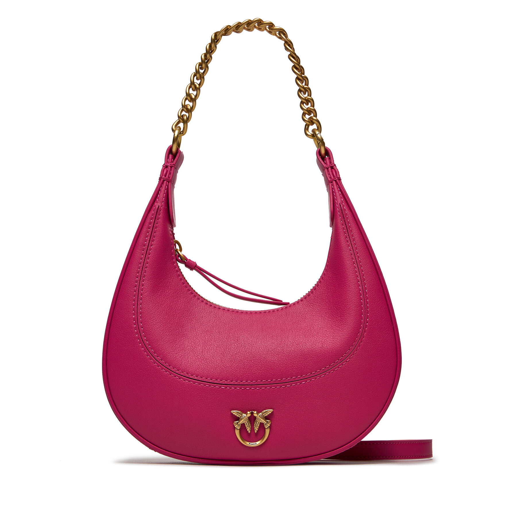 Táska Pinko Brioche Hobo Mini PE 24 PLTT 101433 A0QO Rózsaszín
