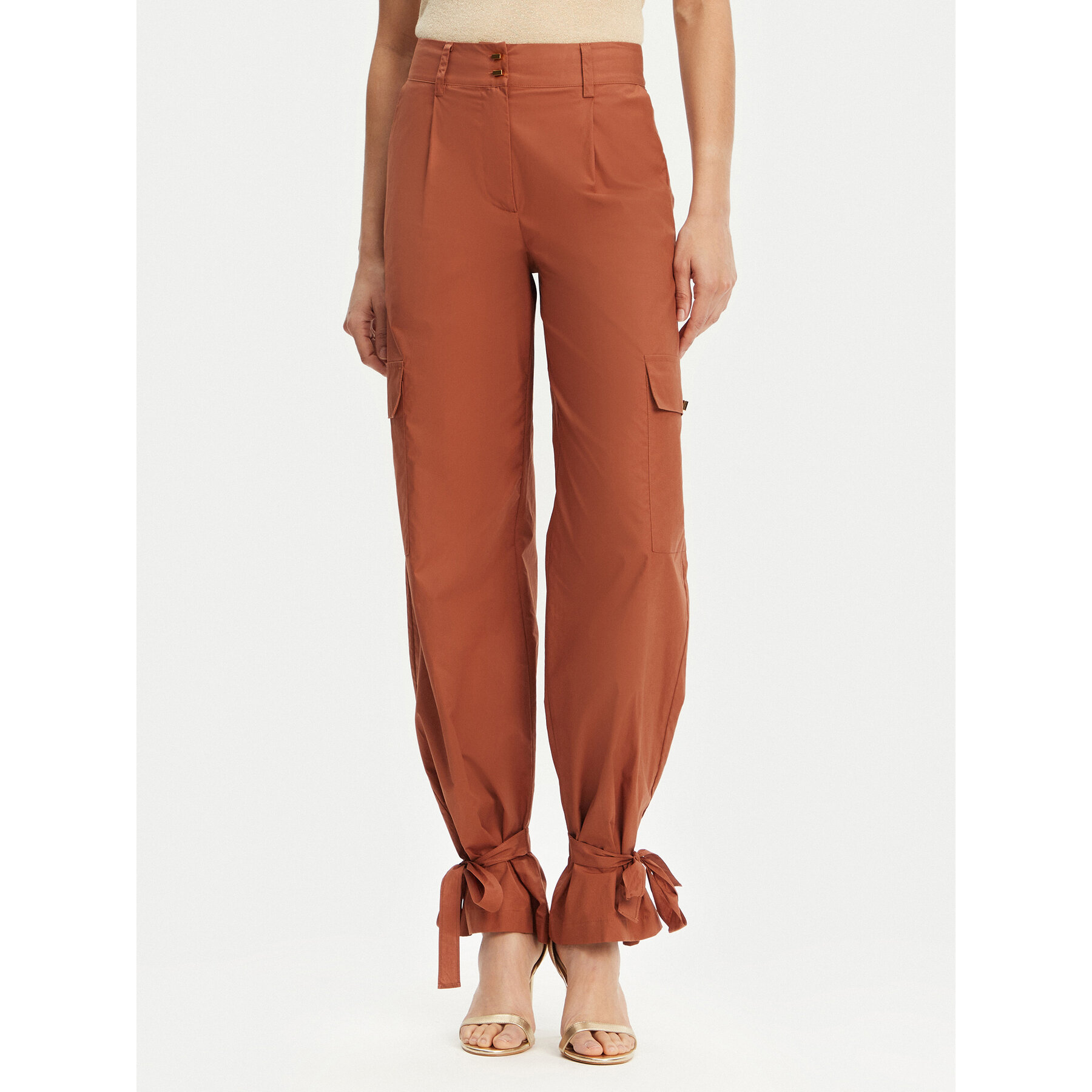 Marciano Guess Stoffhose 5GGB20 7315A Kupferfarben Regular Fit