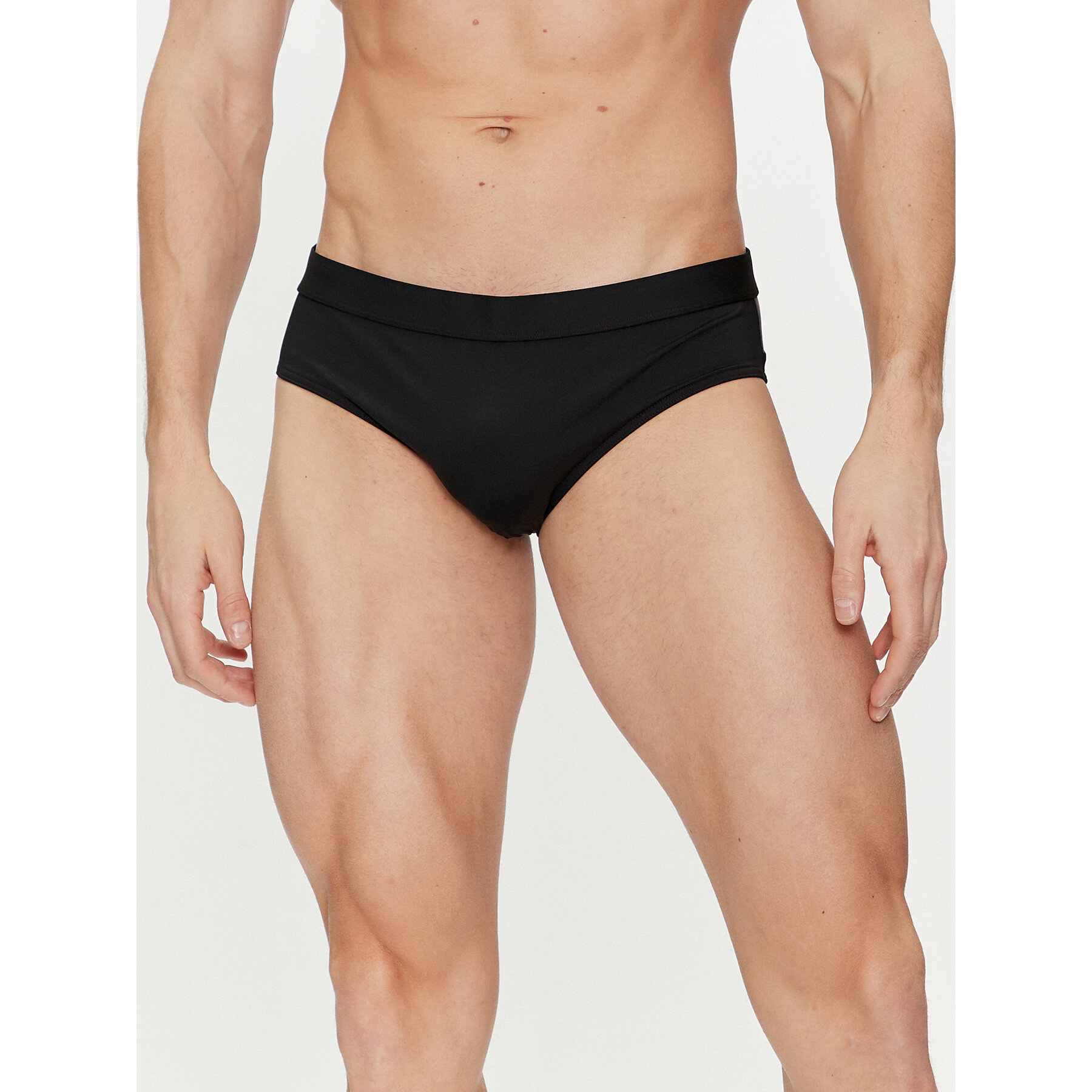 Calvin Klein Swimwear Badehose KM0KM00995 Schwarz