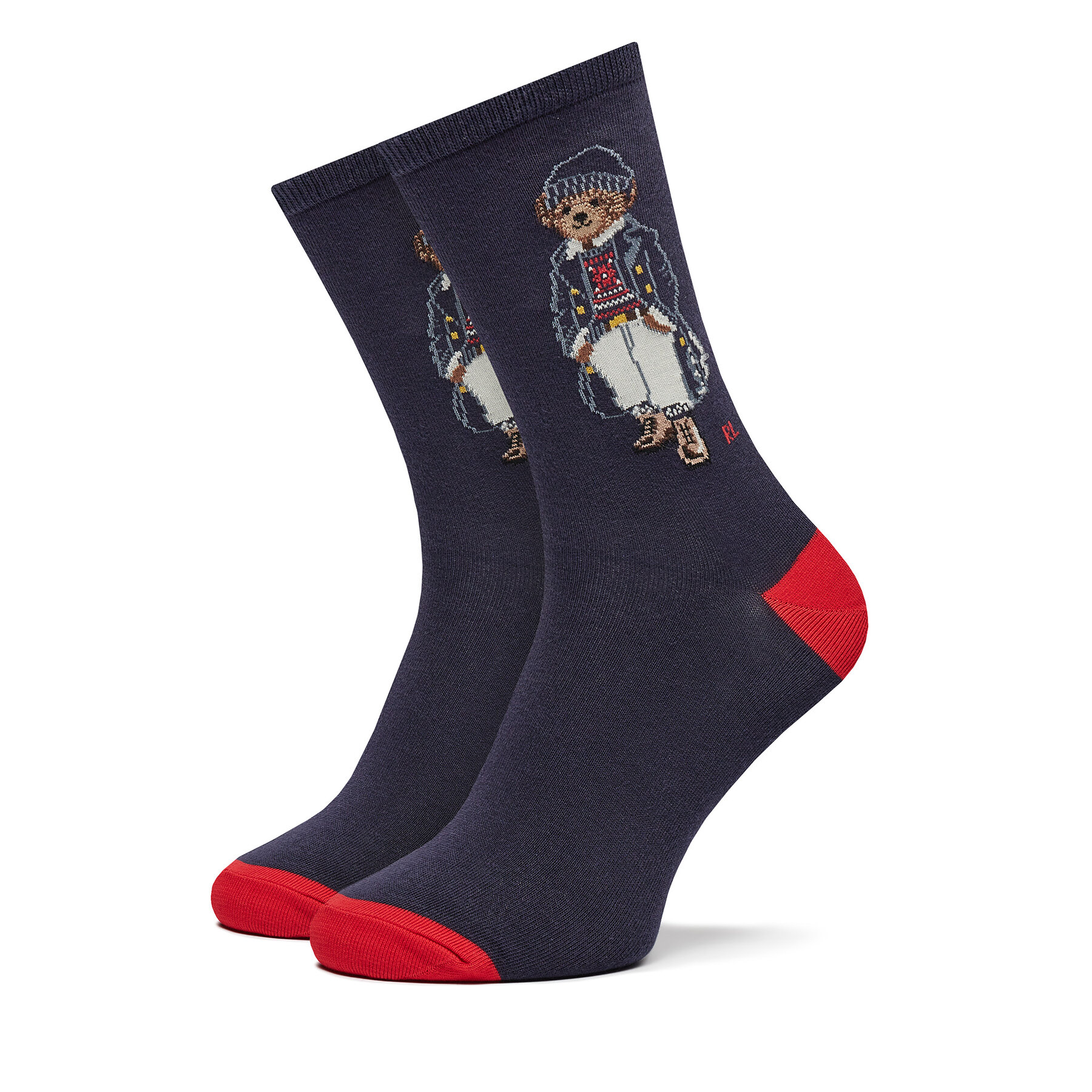 Calcetines altos para mujer Polo Ralph Lauren 455956263001 Azul marino