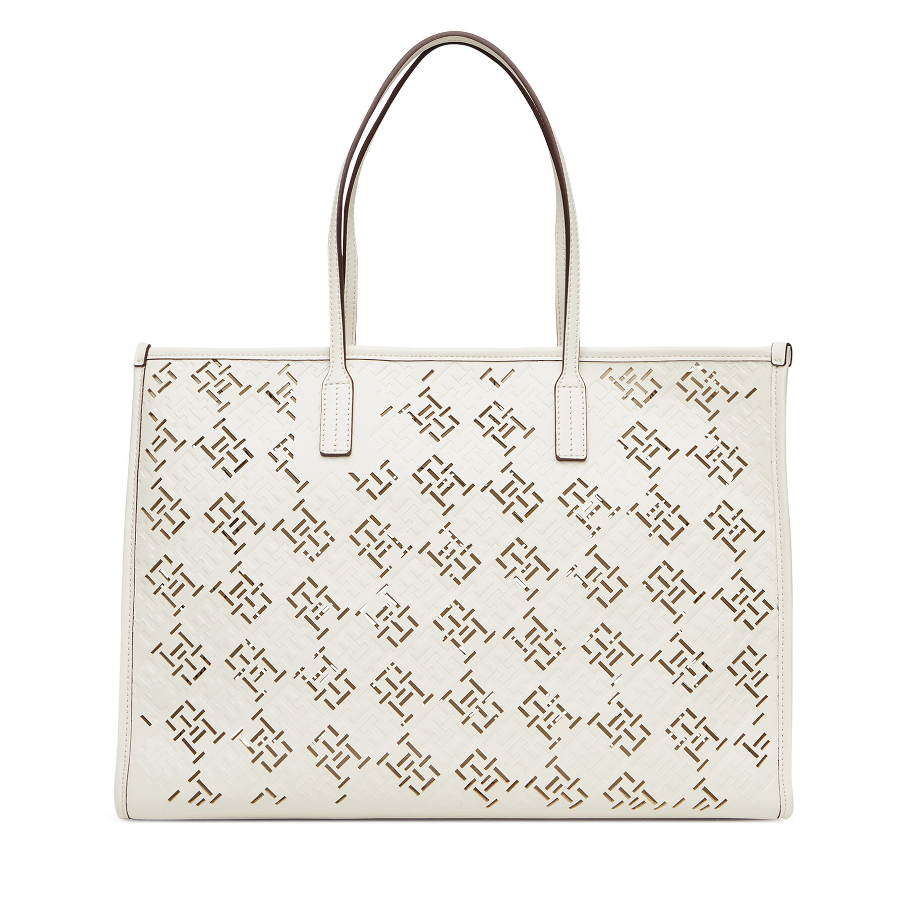 Дамска чанта Tommy Hilfiger Th City AW0AW17501 Екрю