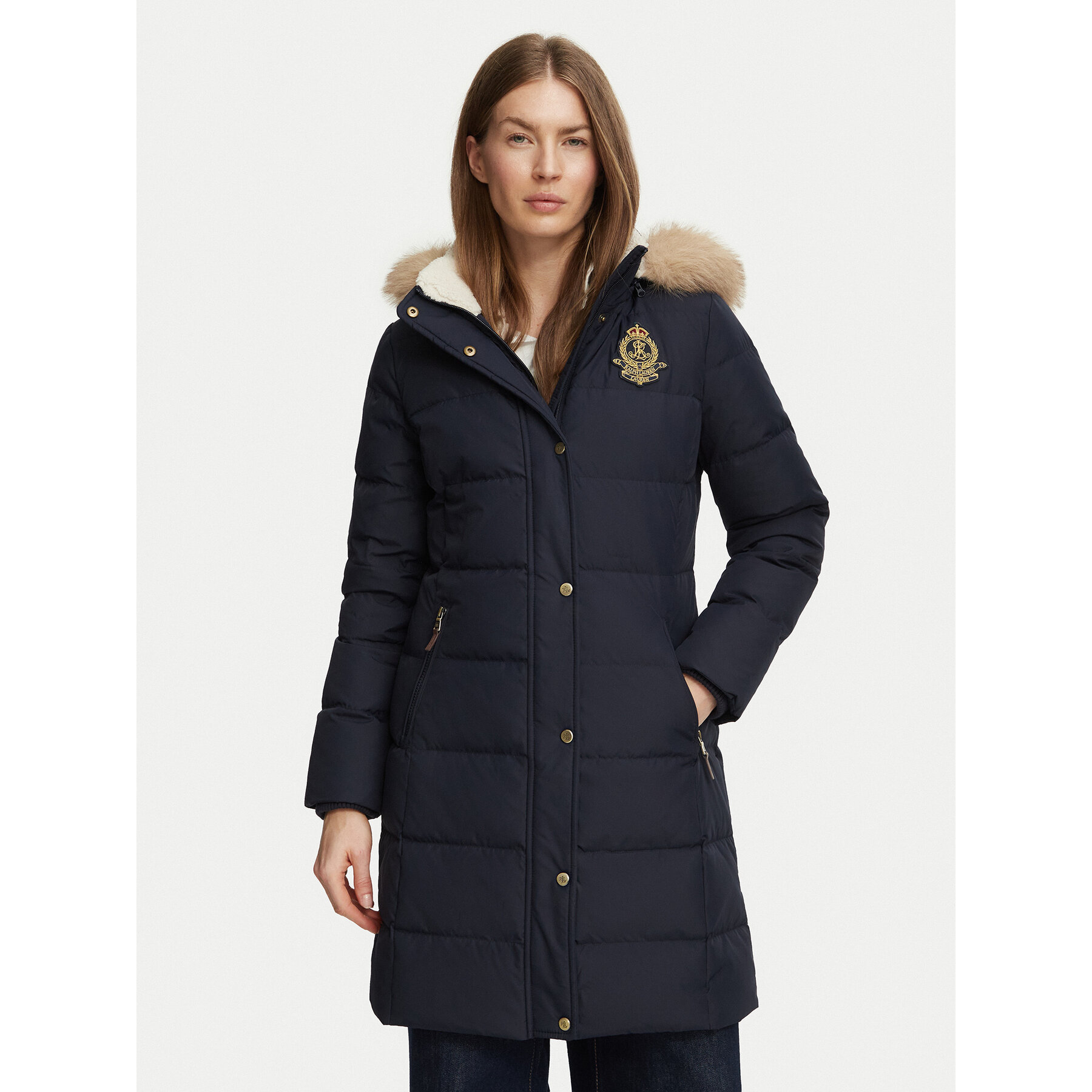 LAUREN RALPH LAUREN Daunenjacke 297P23455001 Dunkelblau Regular Fit