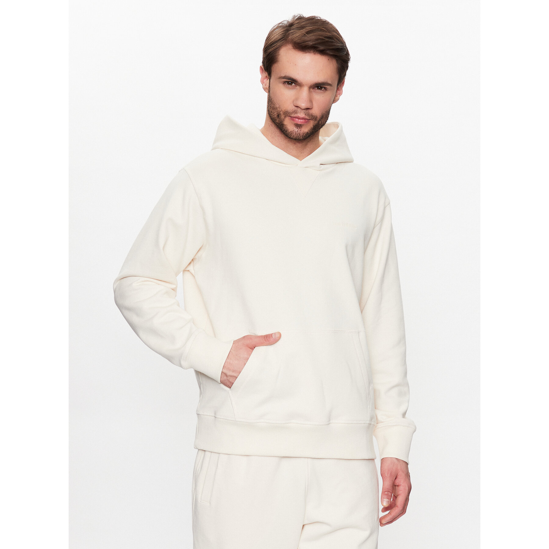 New Balance Sweatshirt MT23565 Écru Relaxed Fit