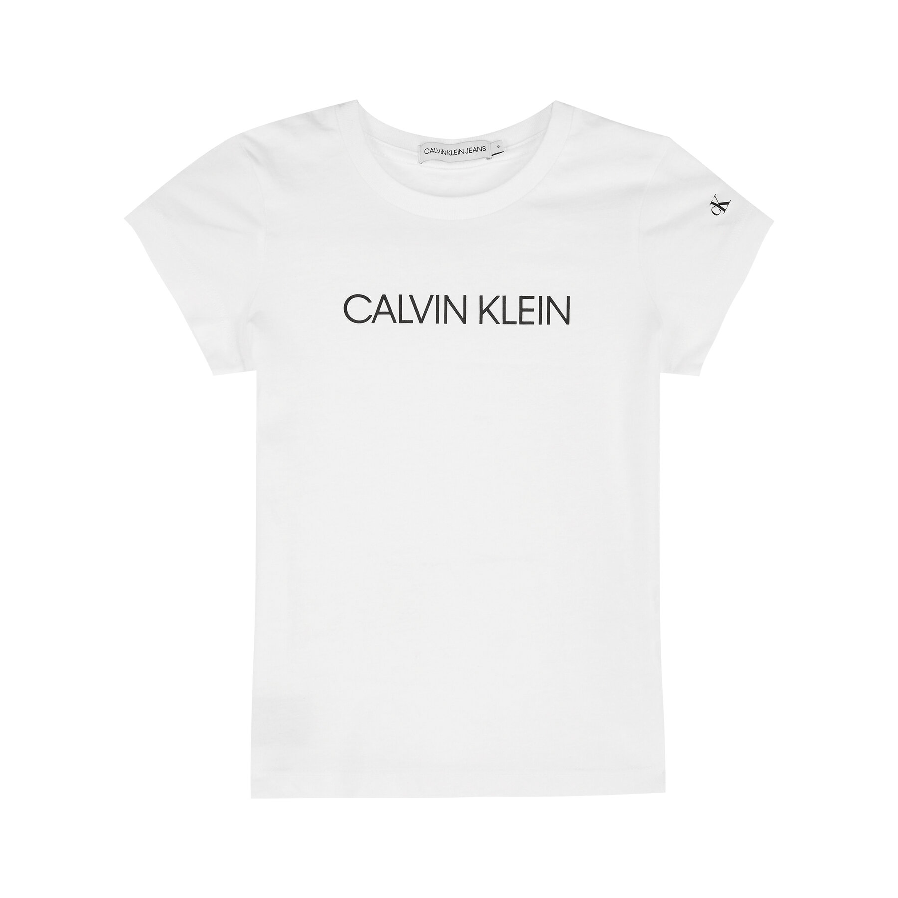 Calvin Klein Jeans T-Shirt IG0IG00380 Λευκό Regular Fit