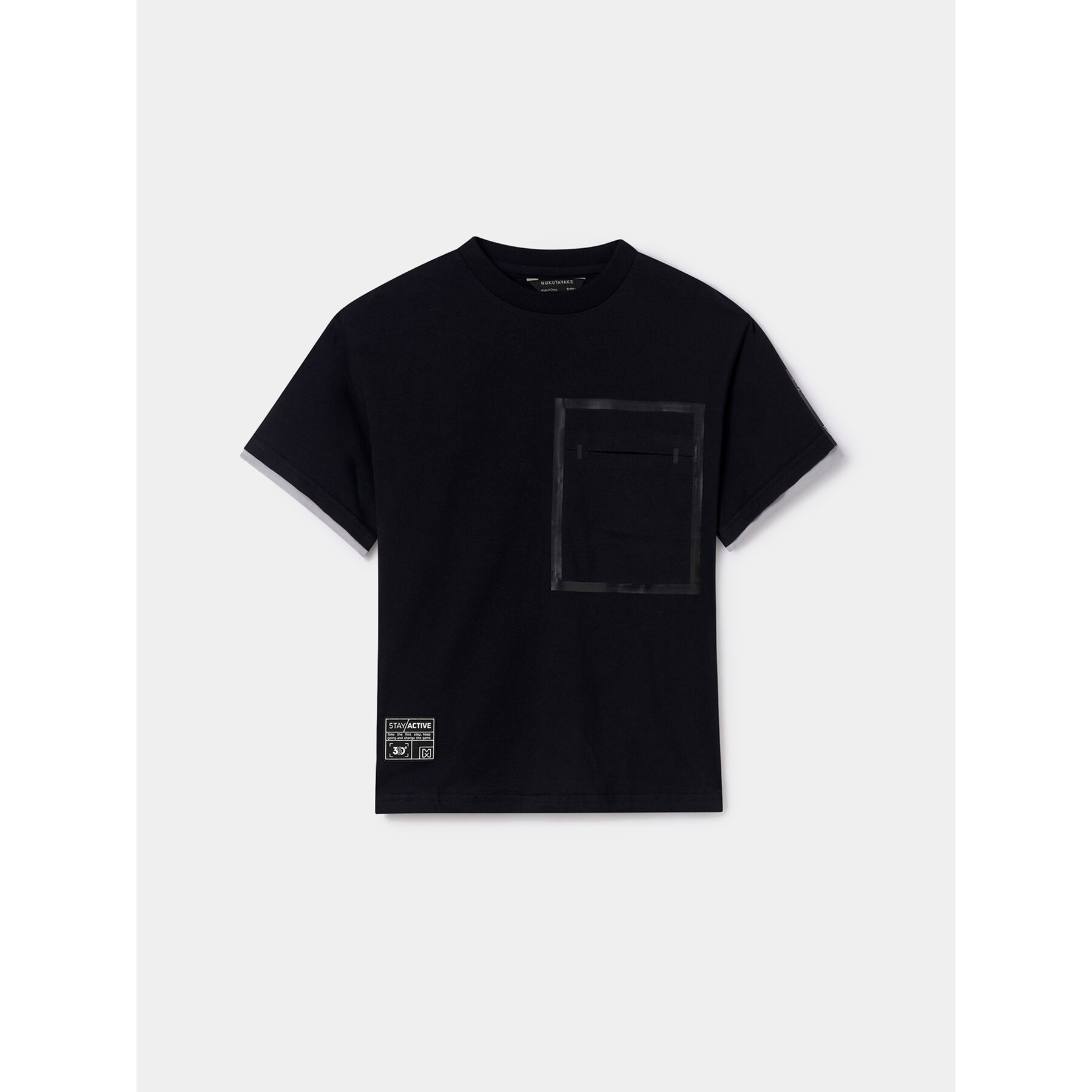 Mayoral T-Shirt 6046 Μαύρο Regular Fit