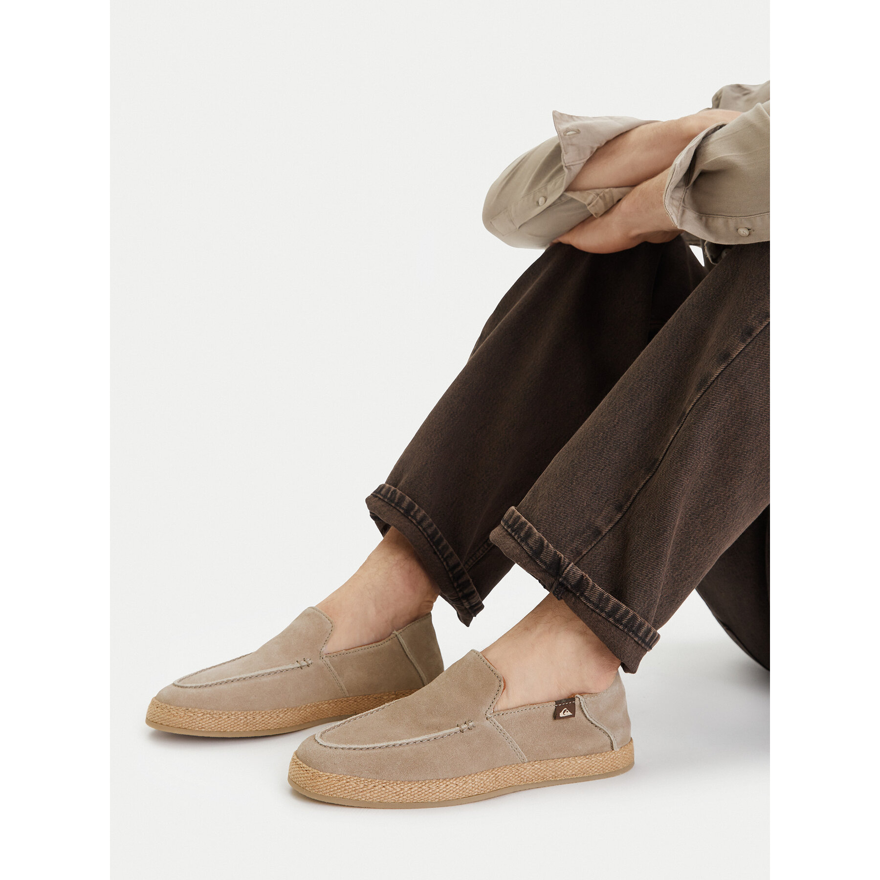 Espadrilky Quiksilver CEO-ESPRINT-04 MI08 Béžová