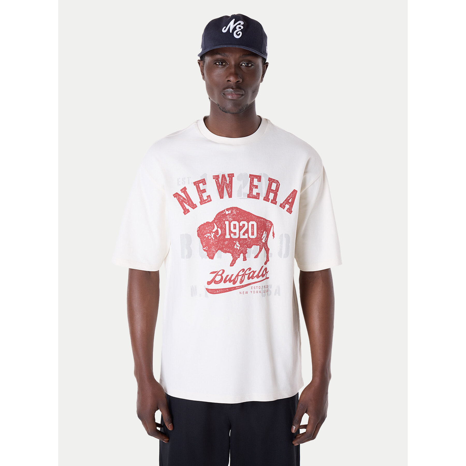 New Era T-shirt 60596287 Bianco Regular Fit