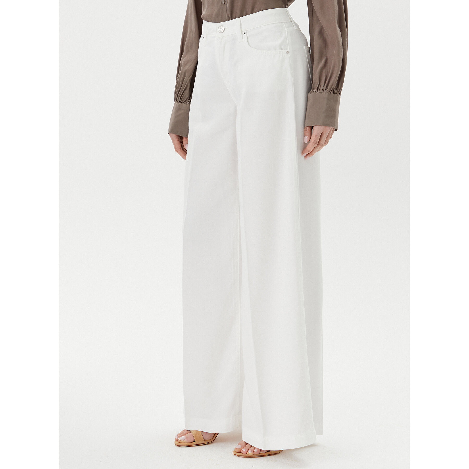 ViCOLO Jeans DD5043 Weiß Wide Leg
