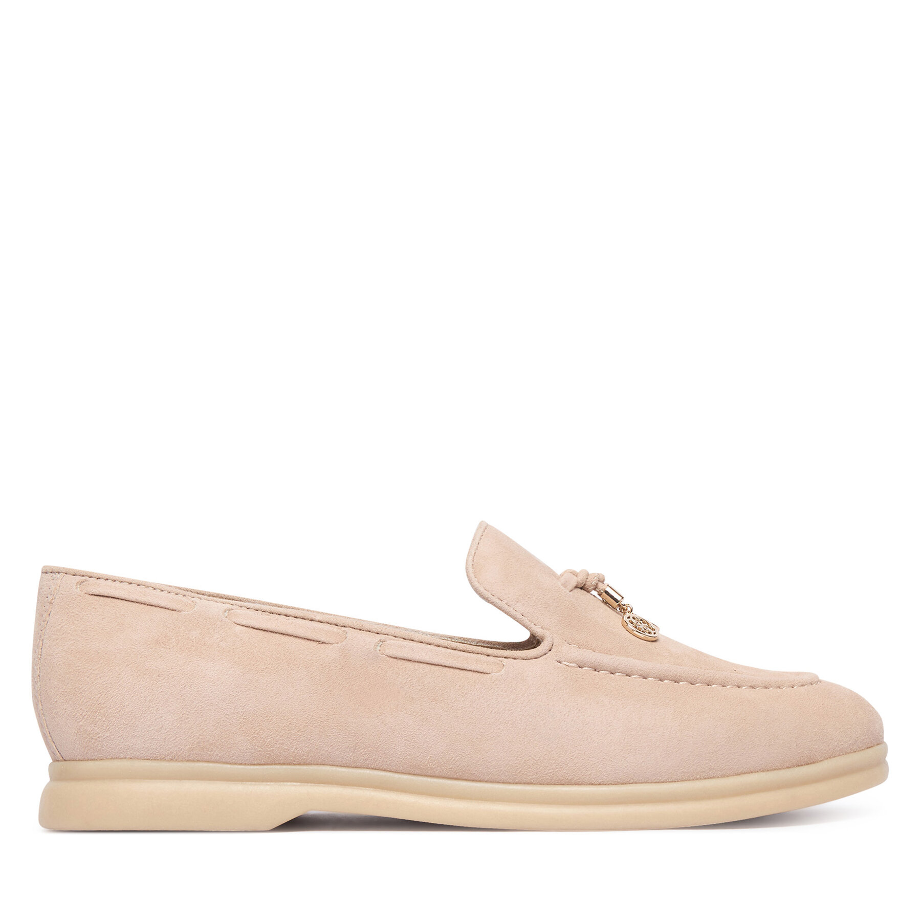 Loafers Guess Aryanai FLTNAI SUE14 Svetlo béžová