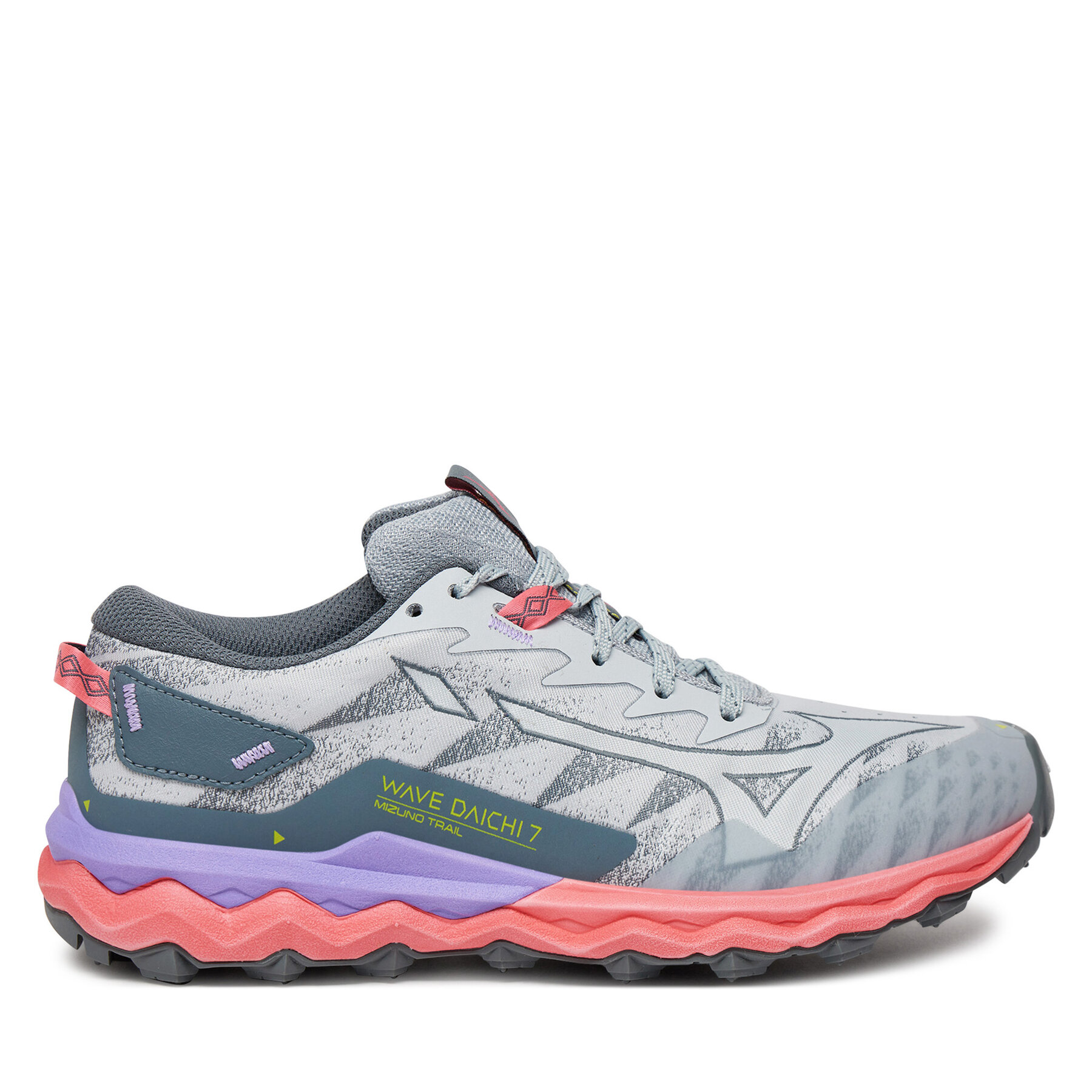 Chaussures de running Mizuno Daichi 7 Trail J1GK227 Gris