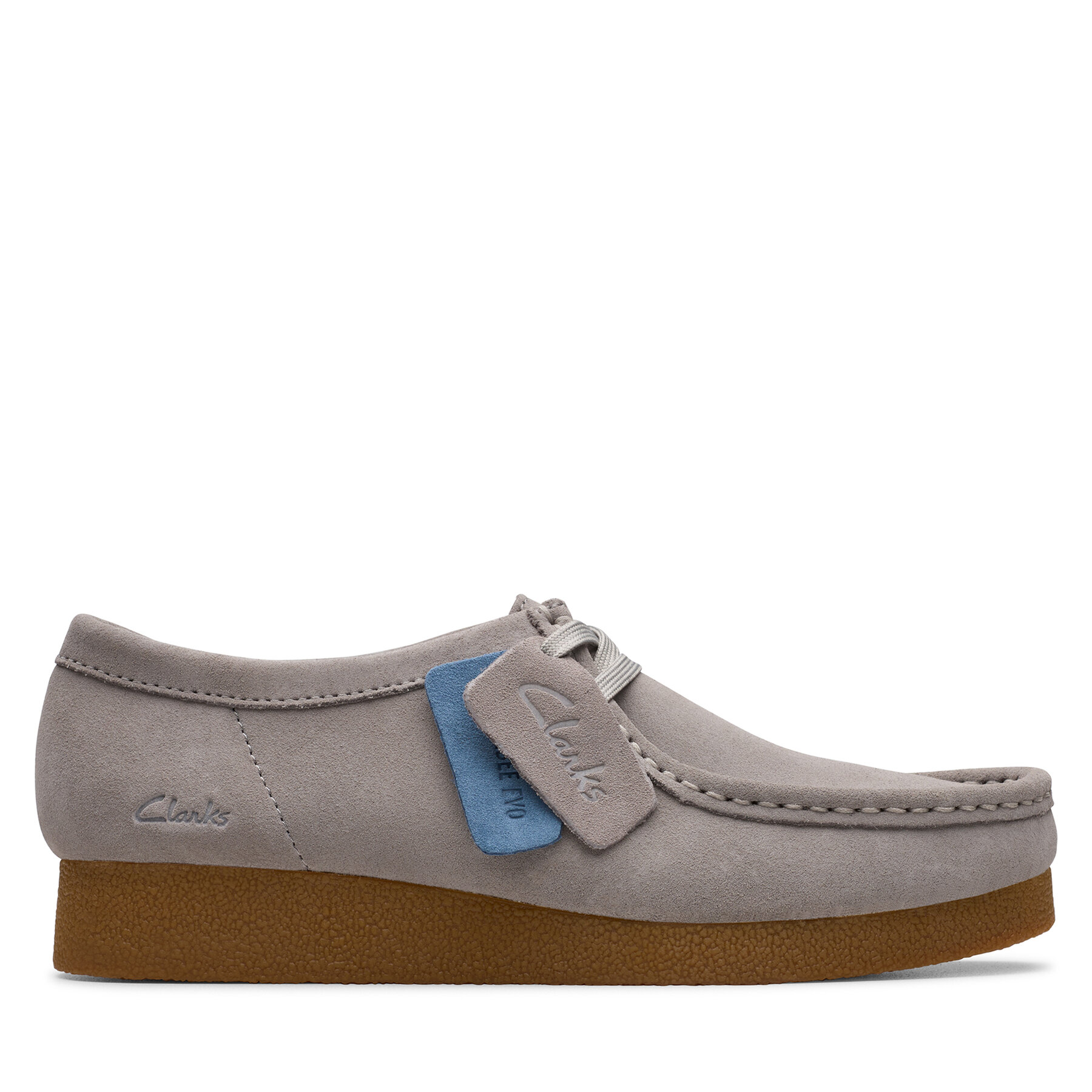 Scarpe basse Clarks WallabeeEVOSh 26181477 Grigio