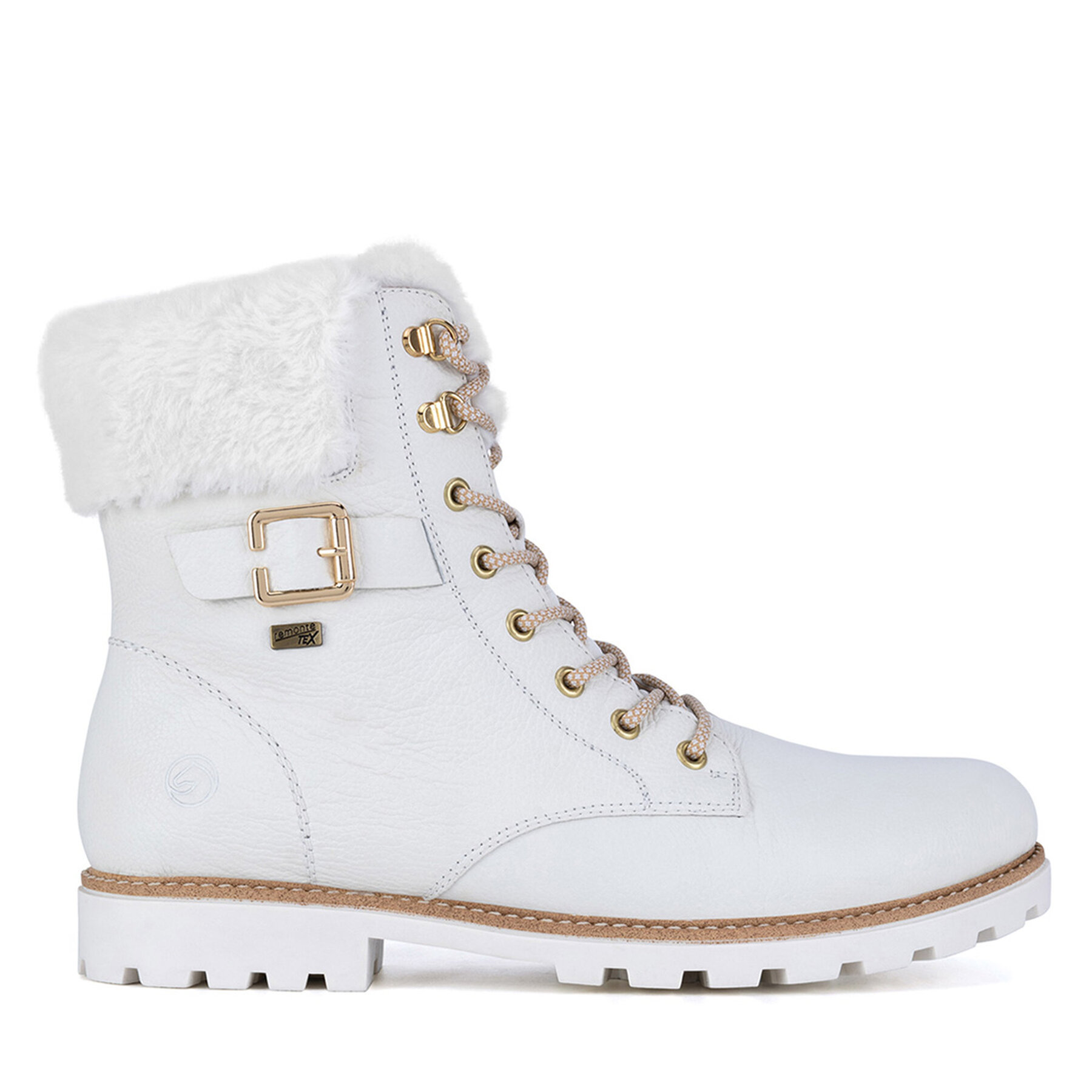 Ghete Remonte D8481-80 Alb