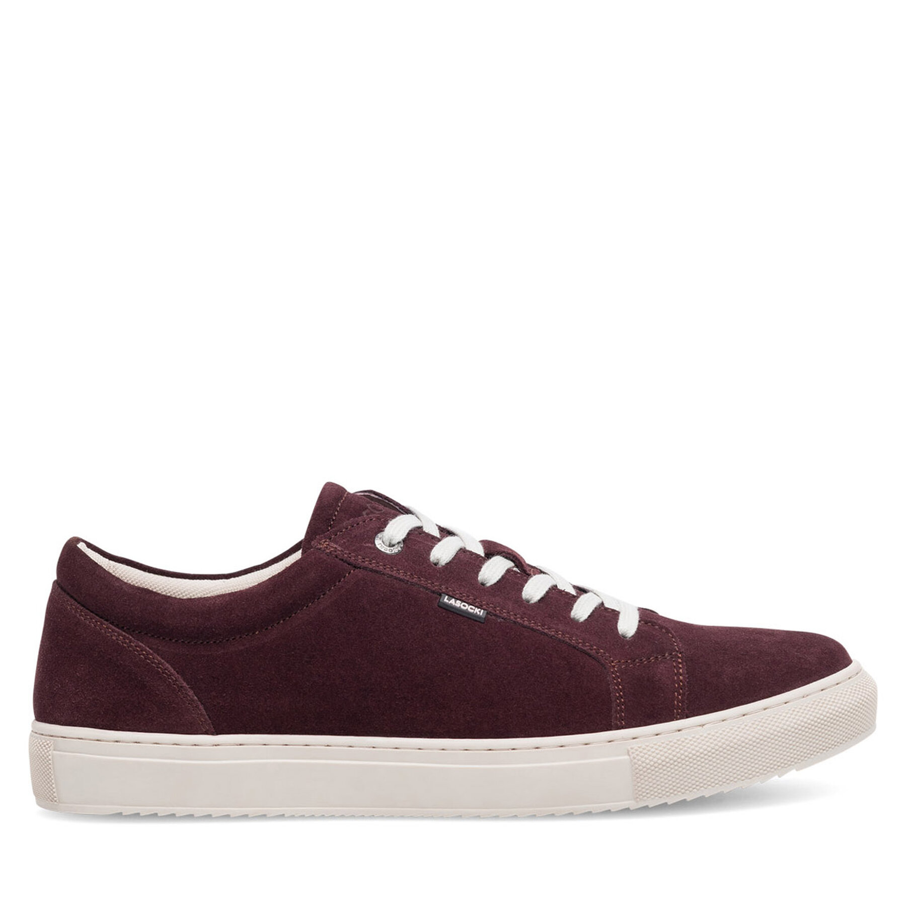 Męskie Sneakersy Lasocki, Rozmiar 41 Bordowy TOSTO-01 MI24