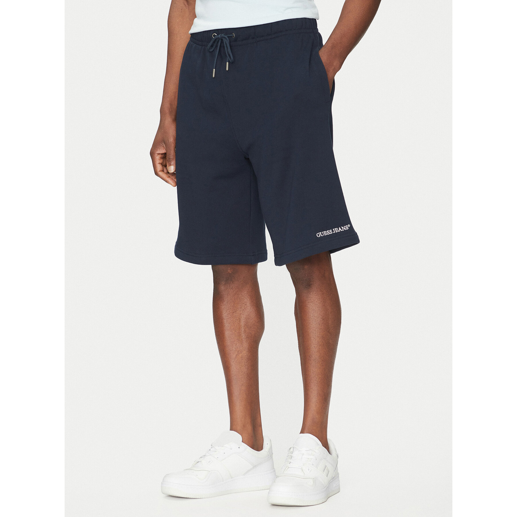 Guess Jeans Sportshorts M5GD49 KCPR1 Dunkelblau Regular Fit