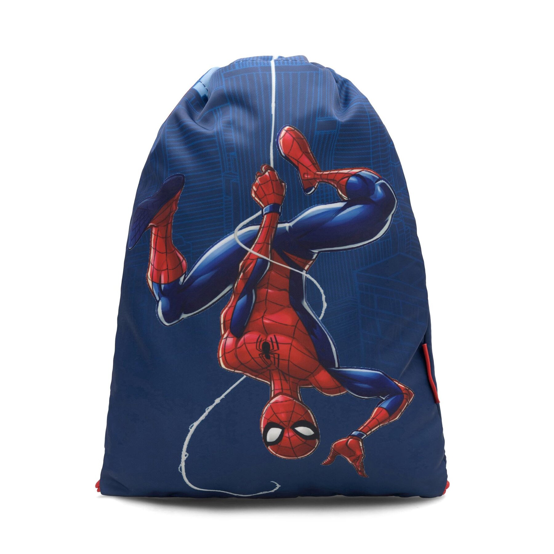 Σακίδιο πλάτης πουγκί Spiderman Ultimate SPIDER-MAN ACCCS_AW23-67SPRMV Σκούρο μπλε