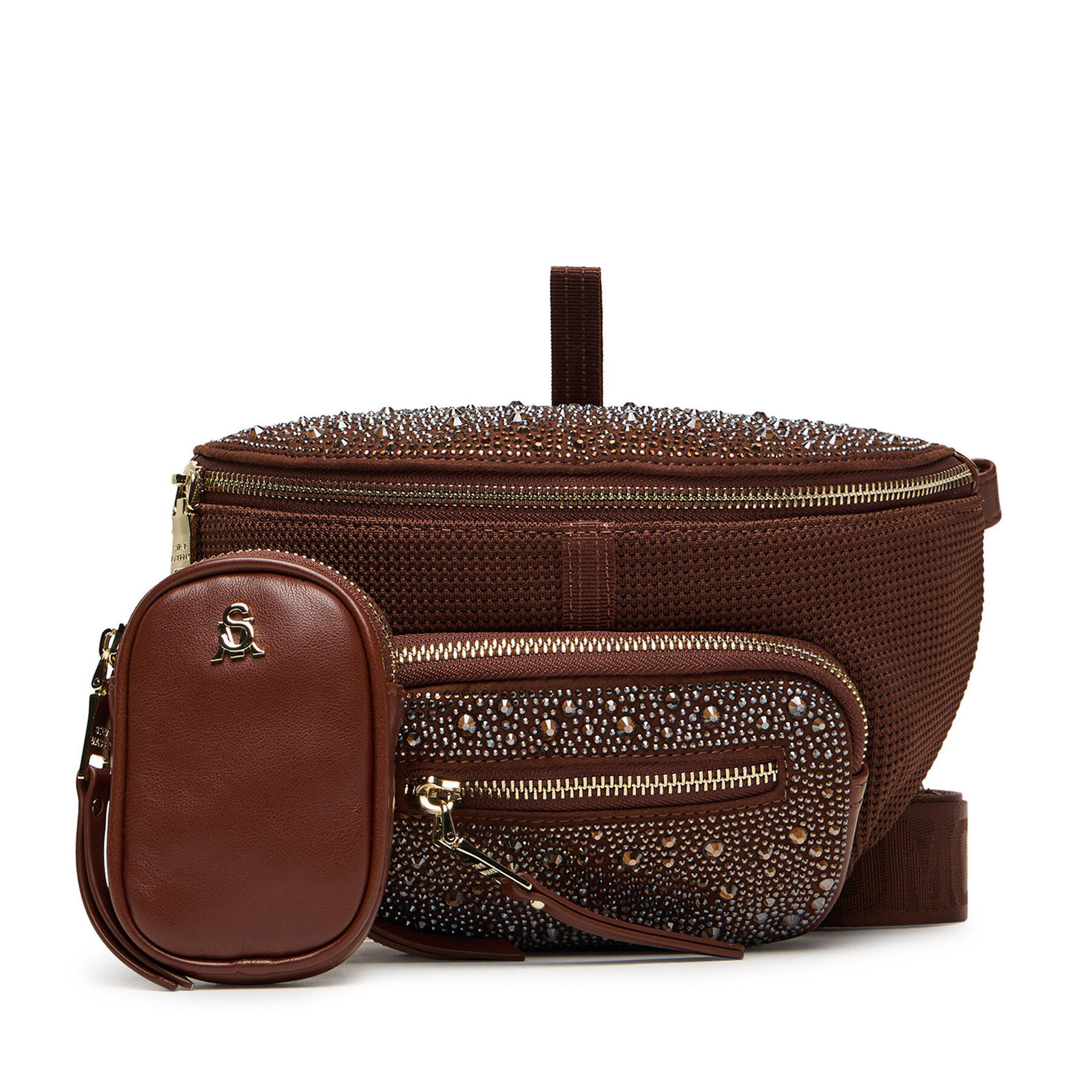 Дамска чанта Steve Madden Bmaxima SM13000640 Кафяв