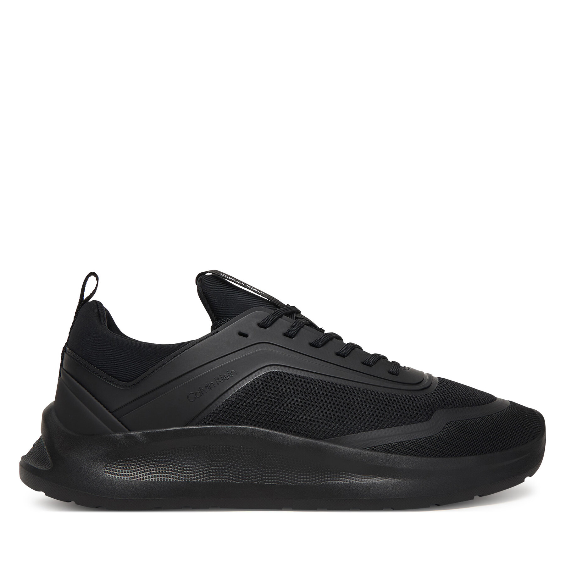 Sneakersy Calvin Klein Light Eva Run Lace Sock Mm HM0HM02164 Čierna