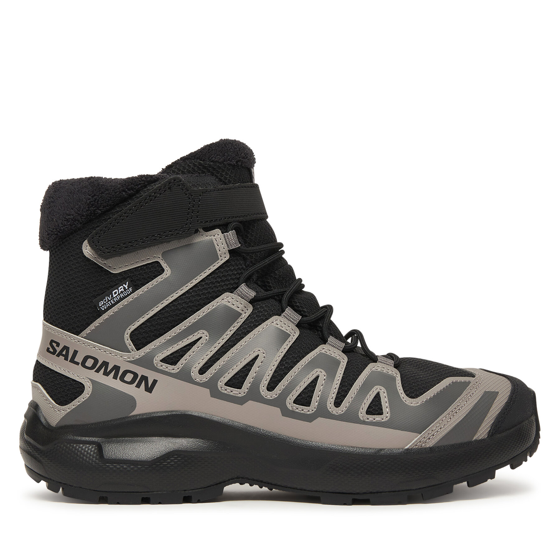 Trekingová obuv Salomon XA Pro Winter Wp J L45408300 Šedá