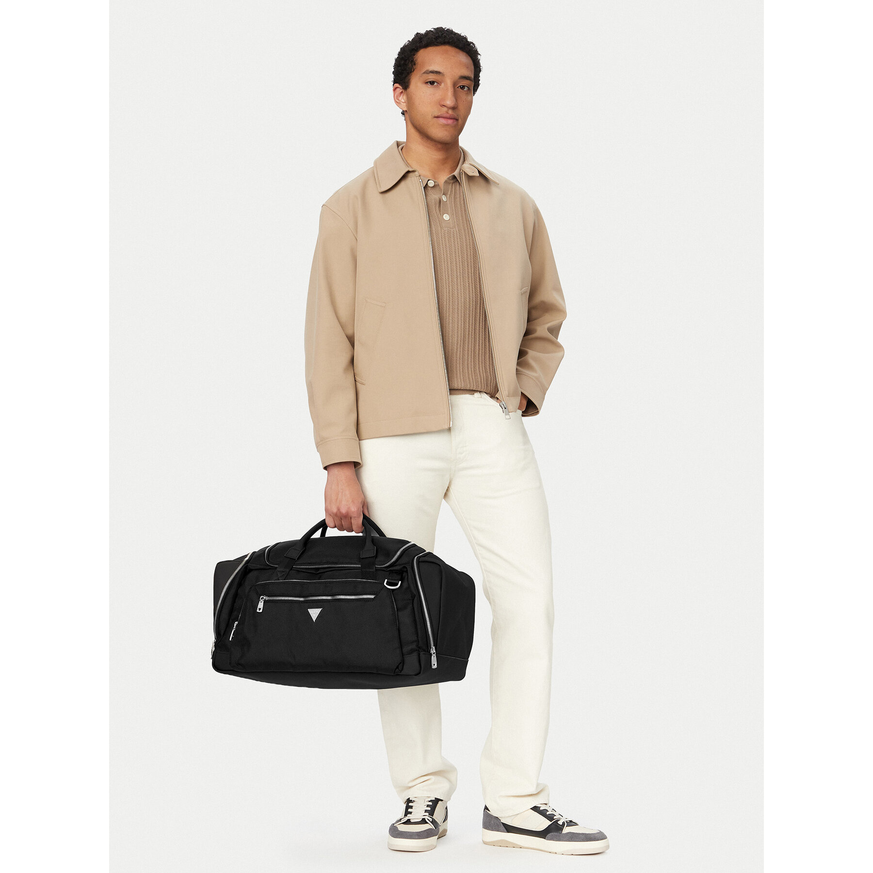 Torba za vikend Guess TMBEHN P6234 Črna