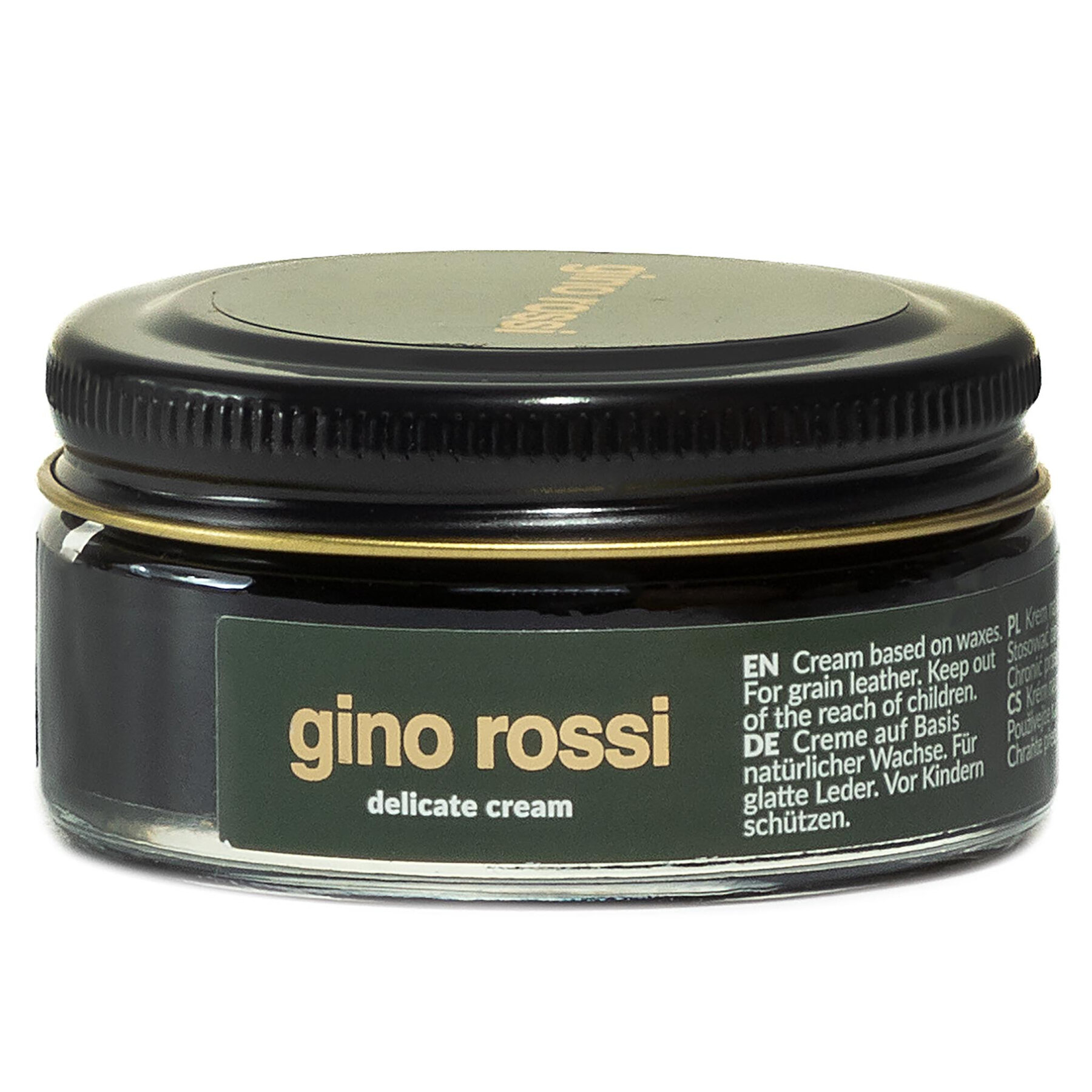 Krém na obuv Gino Rossi Delicate Cream Čierna