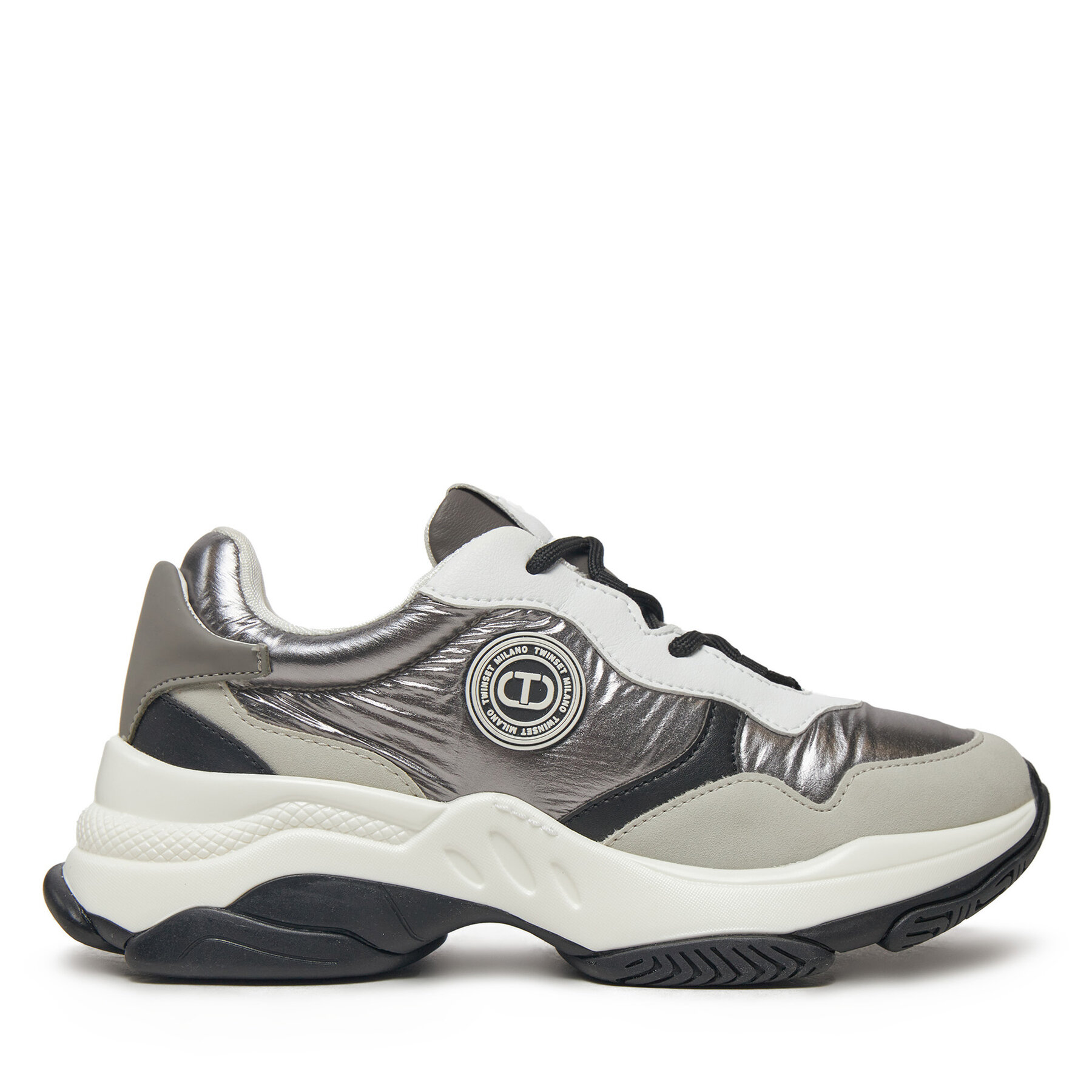 Sneakersy TWINSET 242TGT18C Strieborná