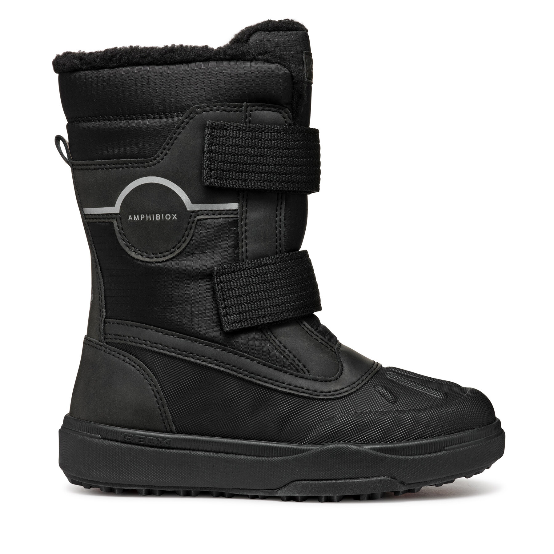 Bottes de neige Geox J Bunshee Pg Boy B A J46D8A 0MEFU C9999 S Noir