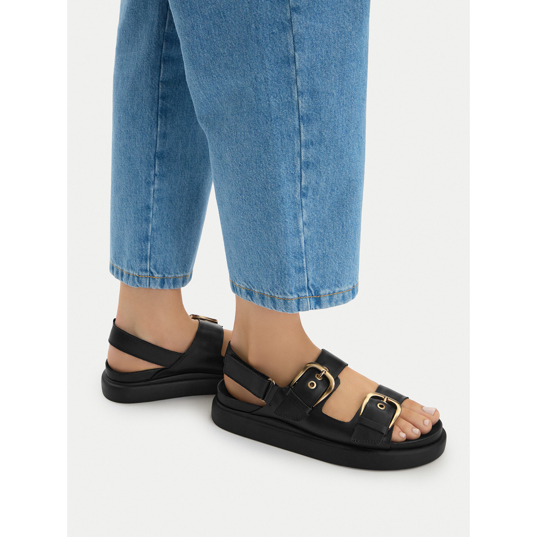 Sandale Clarks Aristella Bay 26185807 Negru
