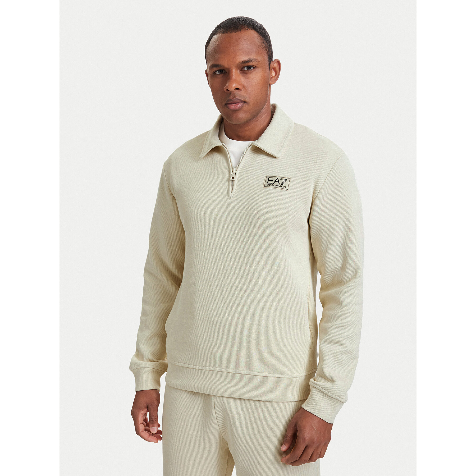 EA7 Emporio Armani Sweatshirt 7M002232 AF21822 U1079 Hellbeige Regular Fit