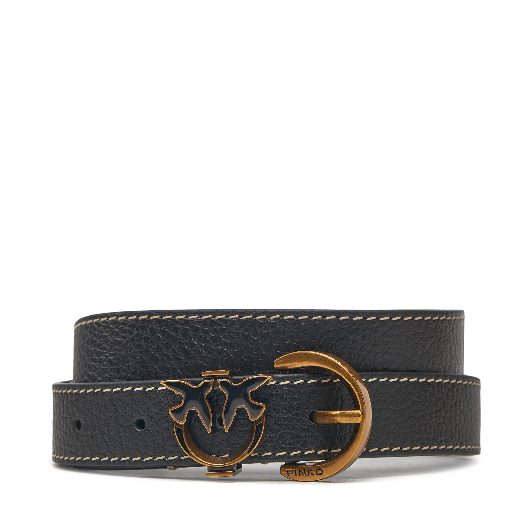 Dámsky opasok Pinko Tamboril H2.5 Belt 20241 PLT01 102820.A158 Čierna