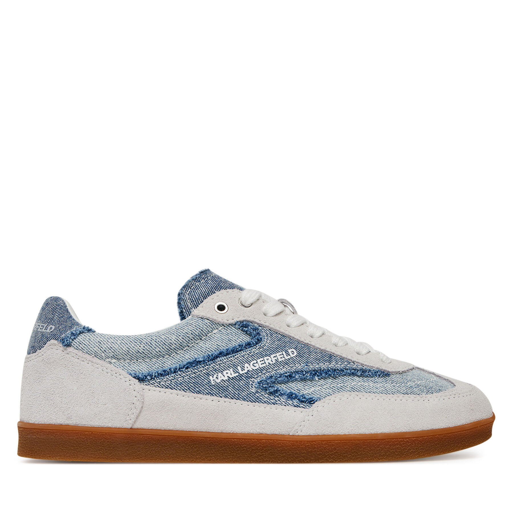 Sneakersy KARL LAGERFELD KL63854 Biela