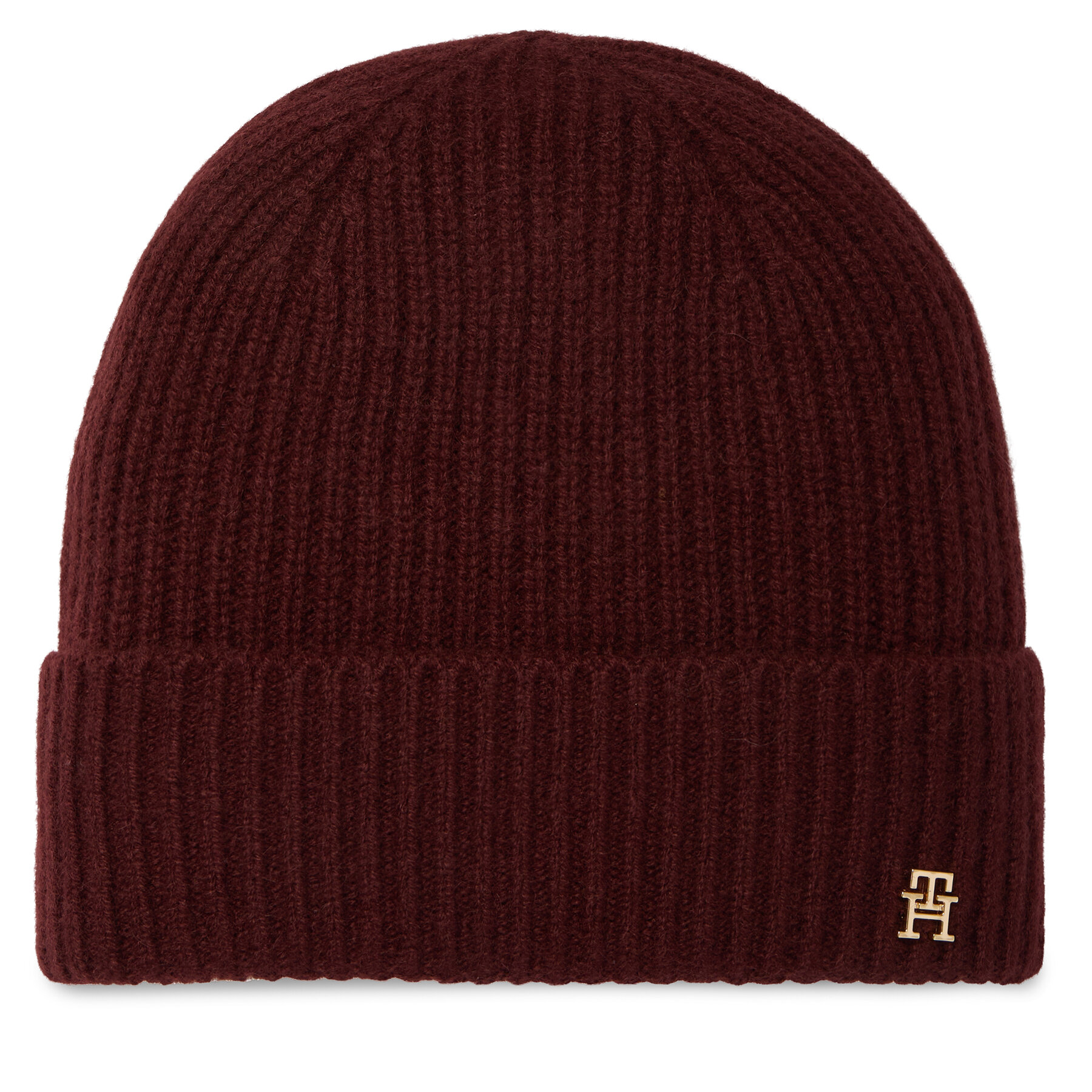 Čepice Tommy Hilfiger AW0AW19098 Bordó