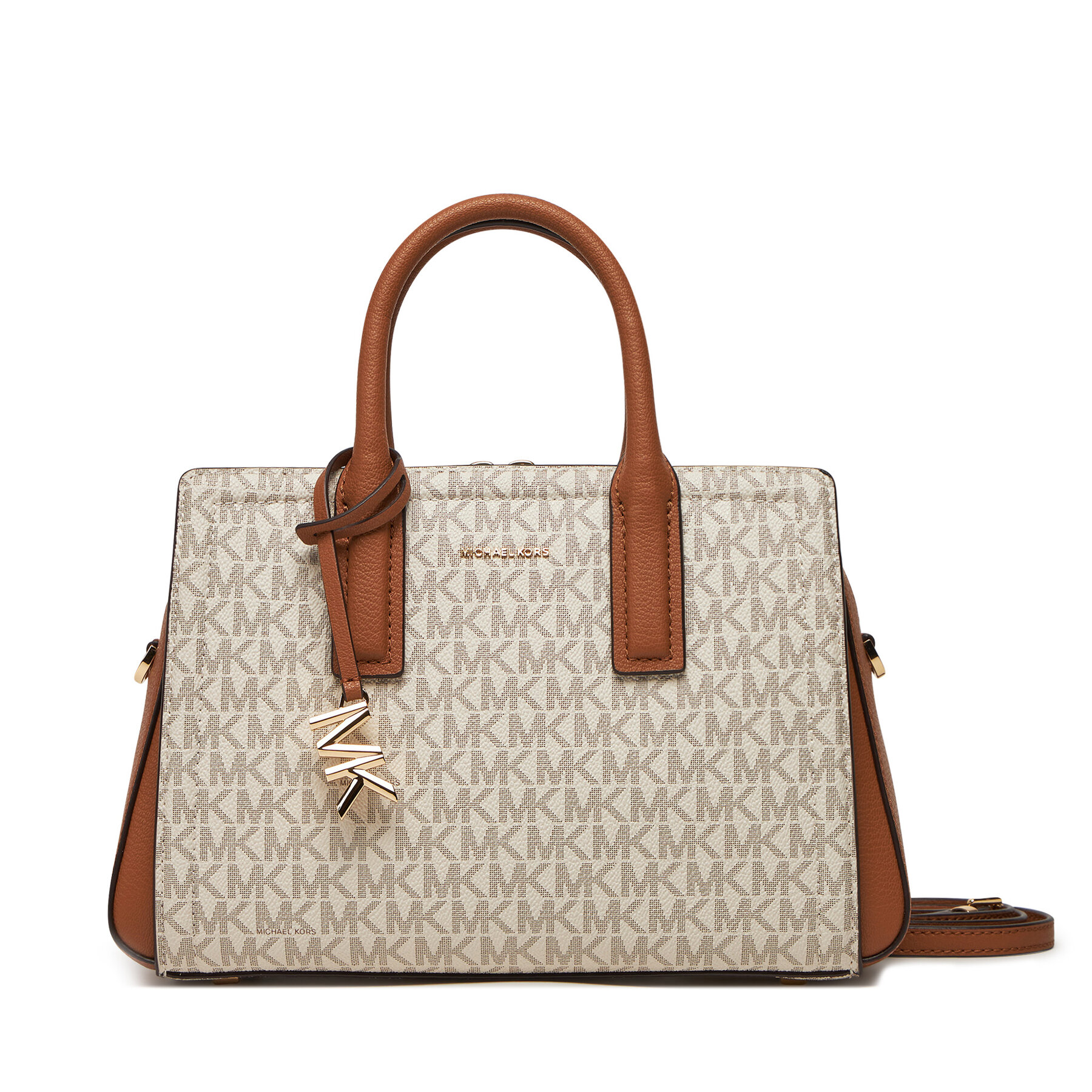 Дамска чанта MICHAEL Michael Kors Laila 30S5G9IS1B Екрю