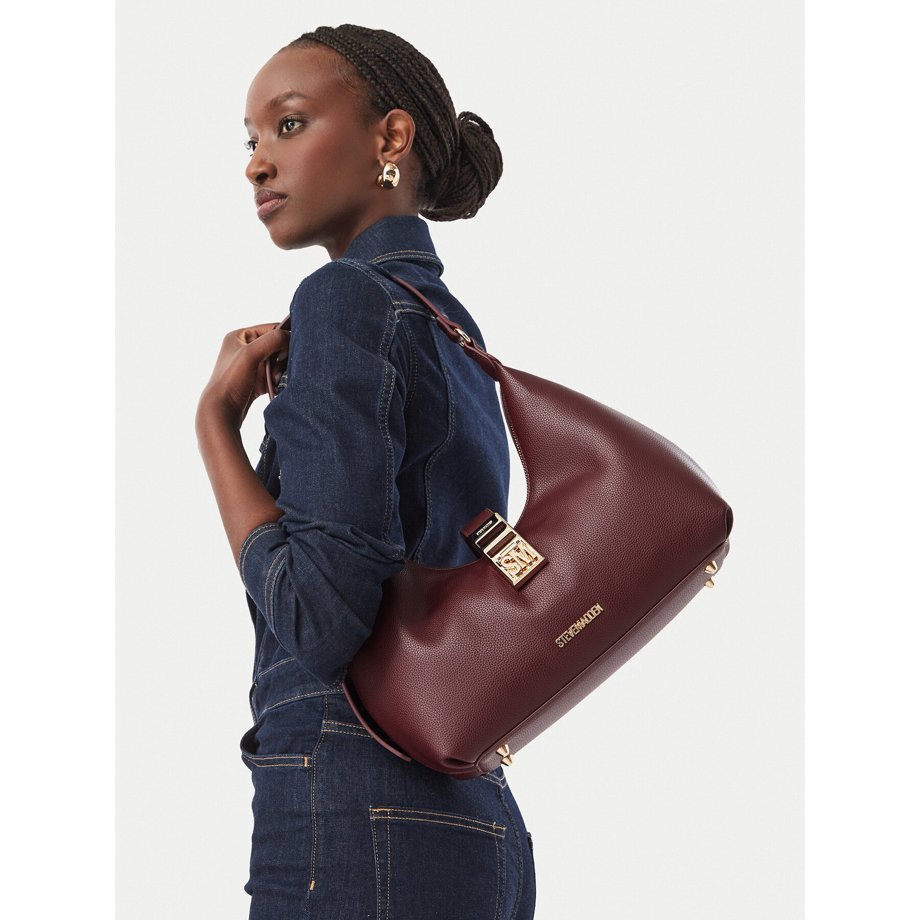 Kabelka Steve Madden Bovie 13001510 Bordová