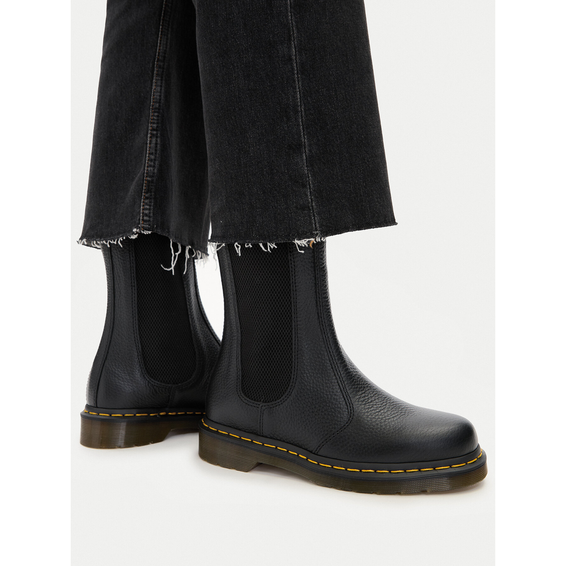 Dr. Martens Μποτάκια με λάστιχο Dr. Martens 2976 DM41404001 Μαύρο