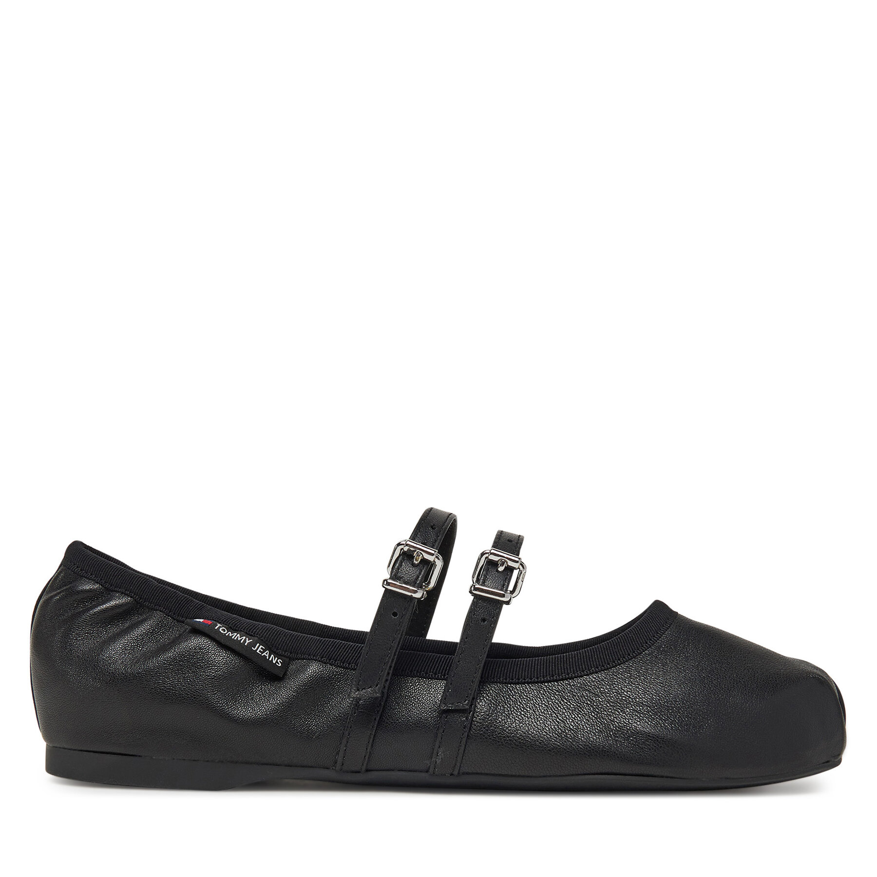 Baleríny Tommy Jeans Ballerina EN0EN02720 Čierna