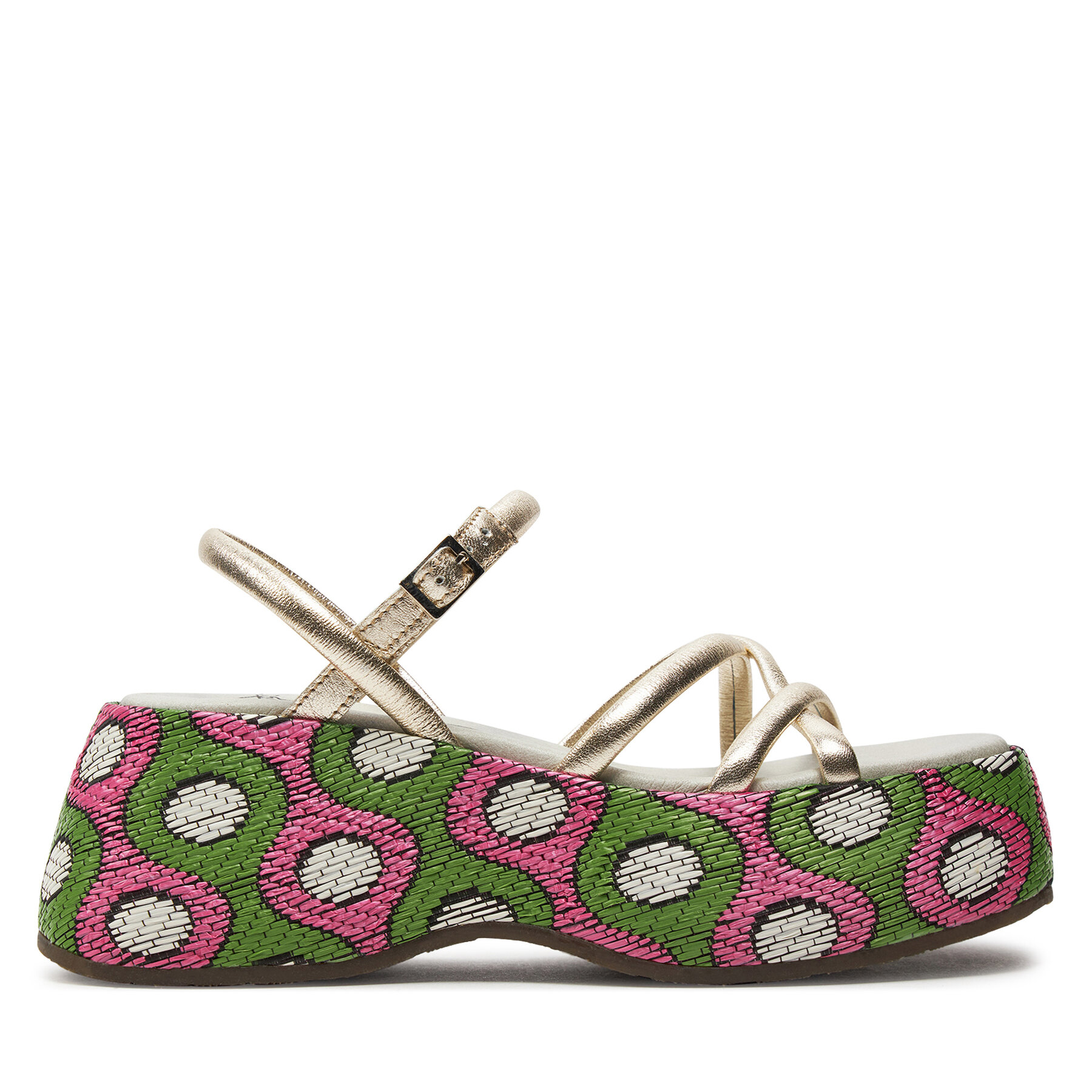 Sandalias Fly London Blaffly P145095000 Oro