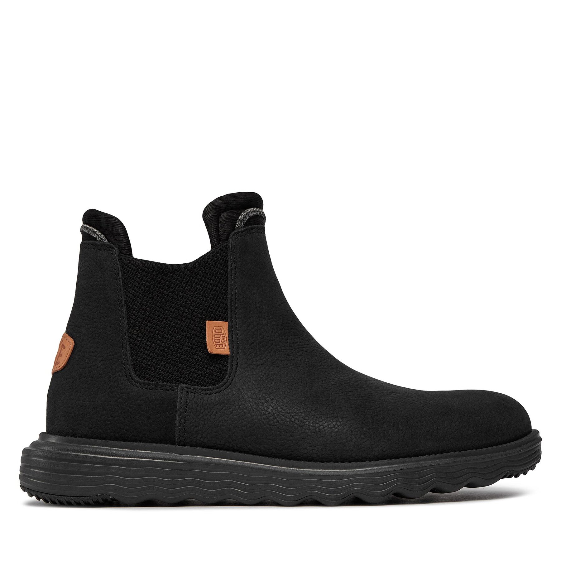 Botines Chelsea Hey Dude Branson Boot M Craft Leather 40187-001 Negro