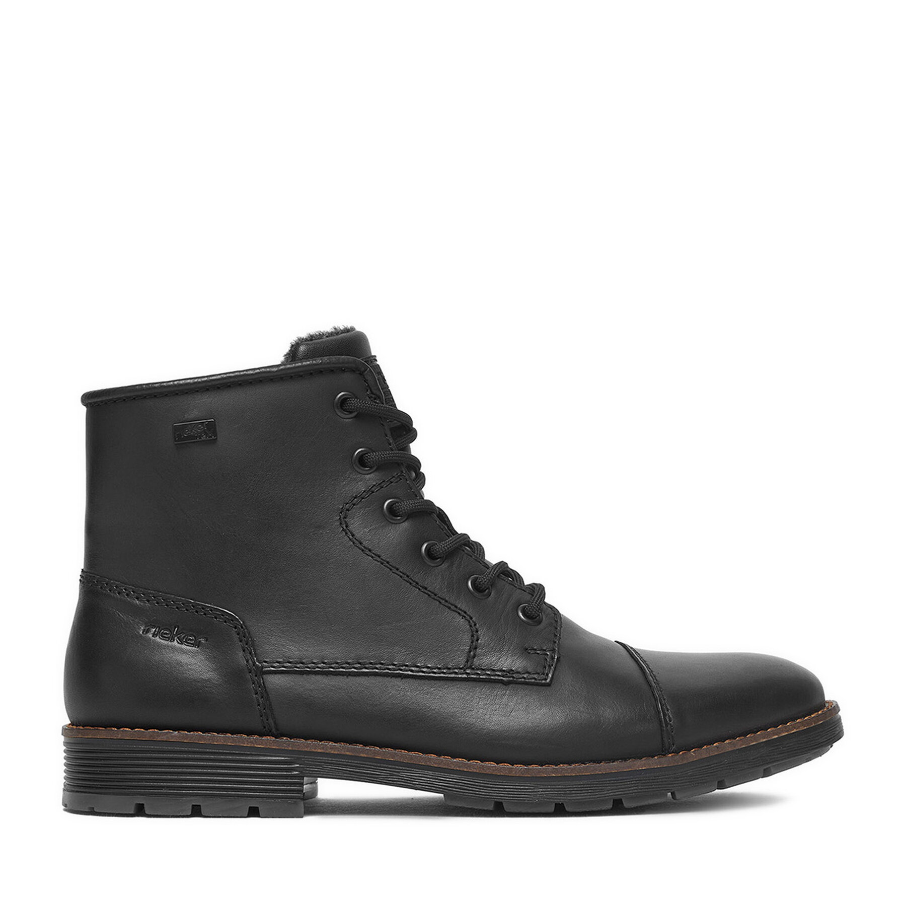 Šnurovacia obuv Rieker CEO-F4546-00 Čierna