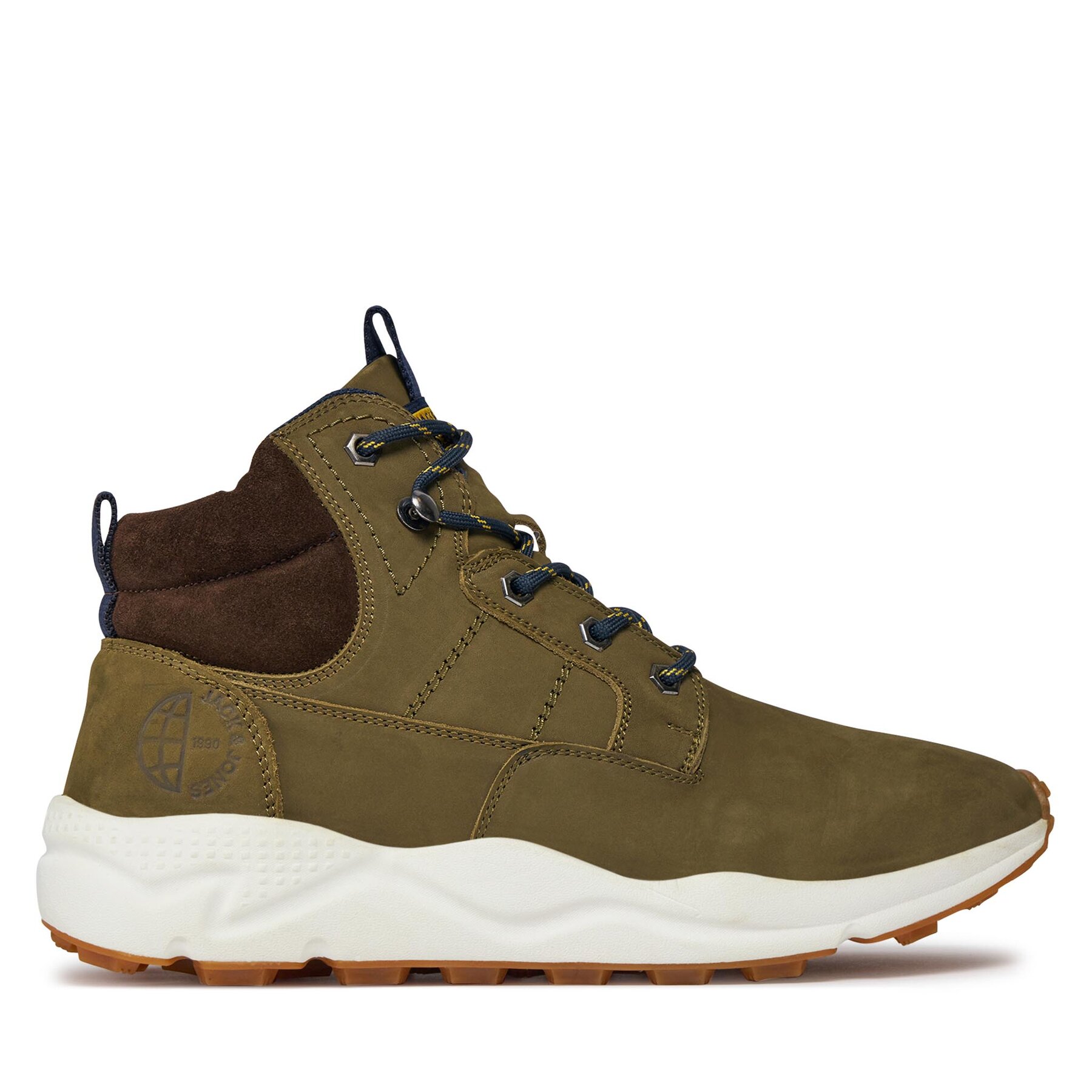 Herren Schnürschuhe Jack&Jones, Schuhgröße 45, Grün, 12240463