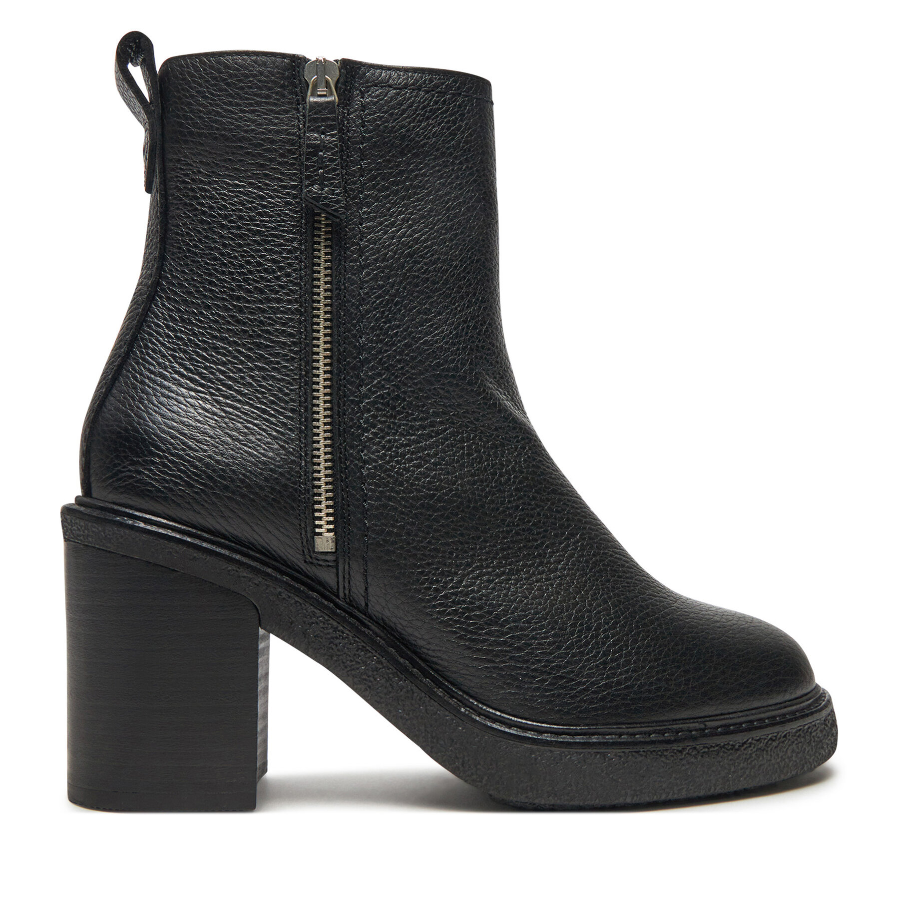 Dámske Členková obuv Clarks, Rozmer: 40, Čierna, Cassiano Zip 26178671