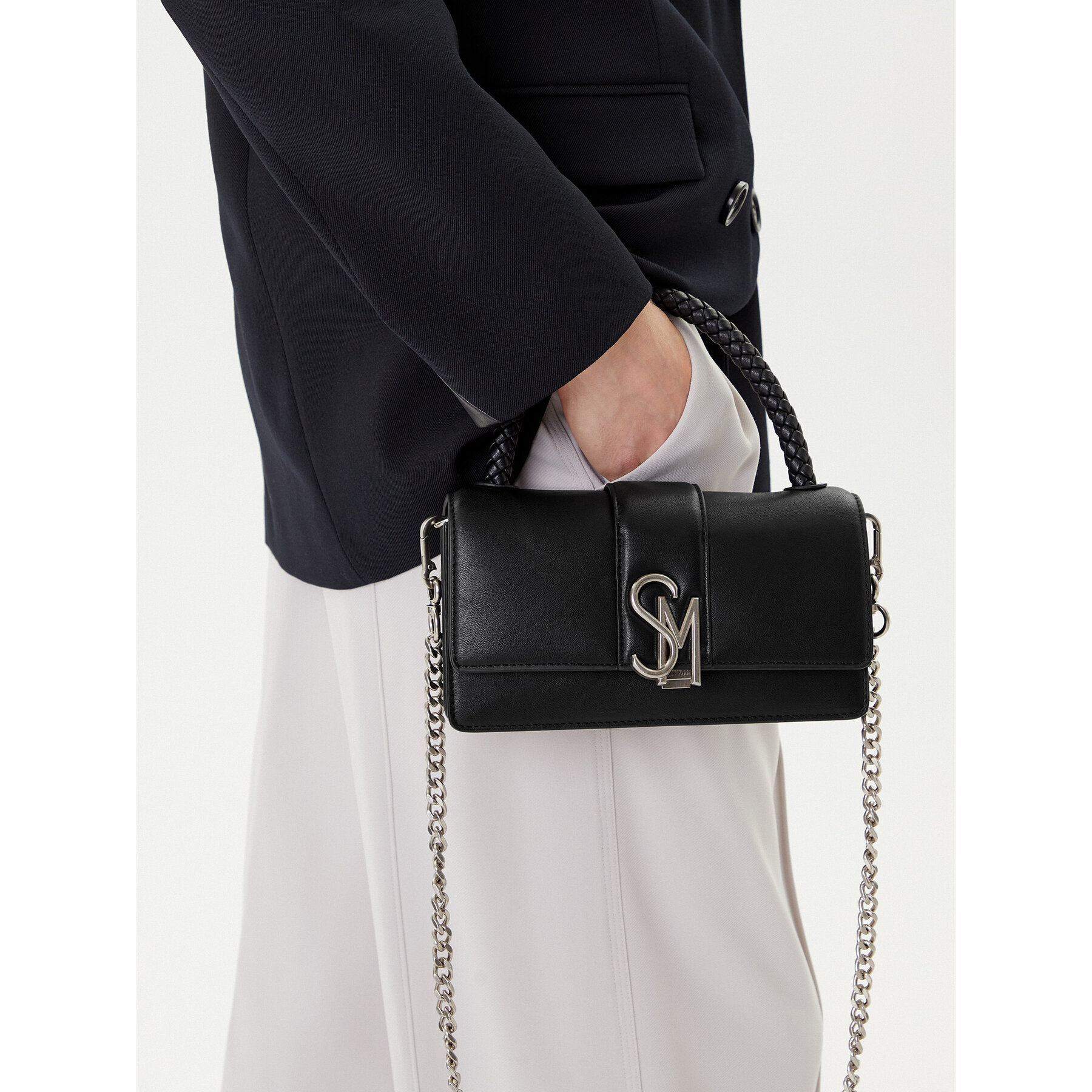 Torbica Steve Madden Brage SM13001757 Crna
