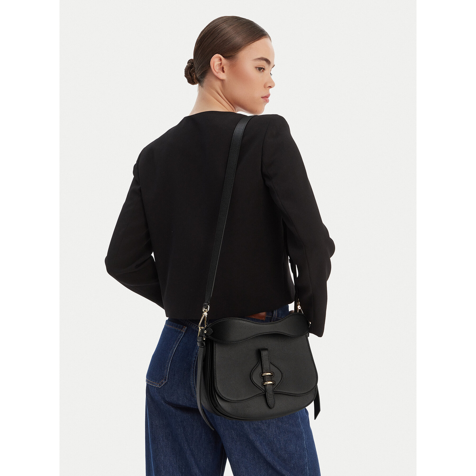 Geantă Coccinelle U7F Coccinellemavery E1 U7F 18 01 01 Negru