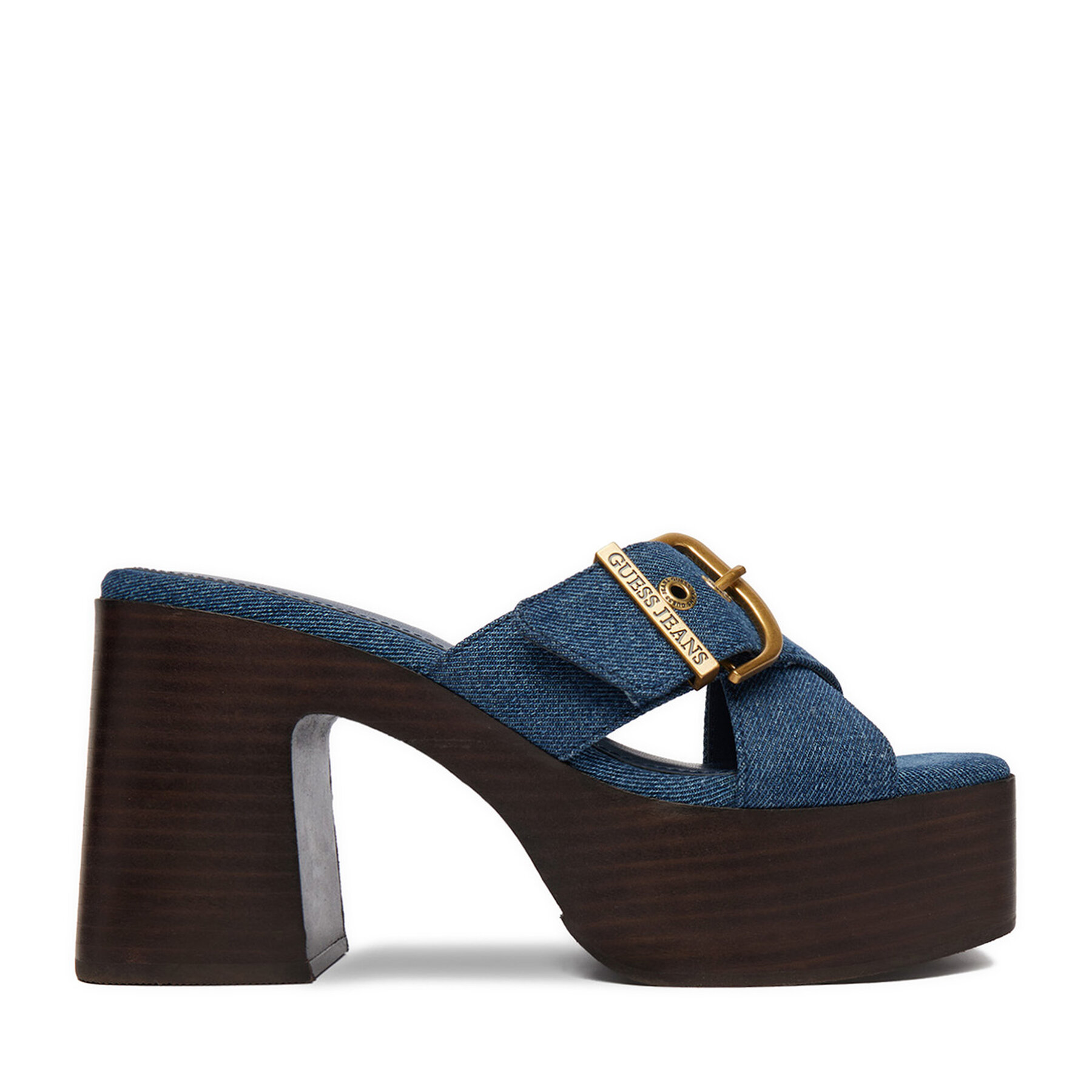 Šľapky Guess Jeans CEO-JD421-3 Modrá