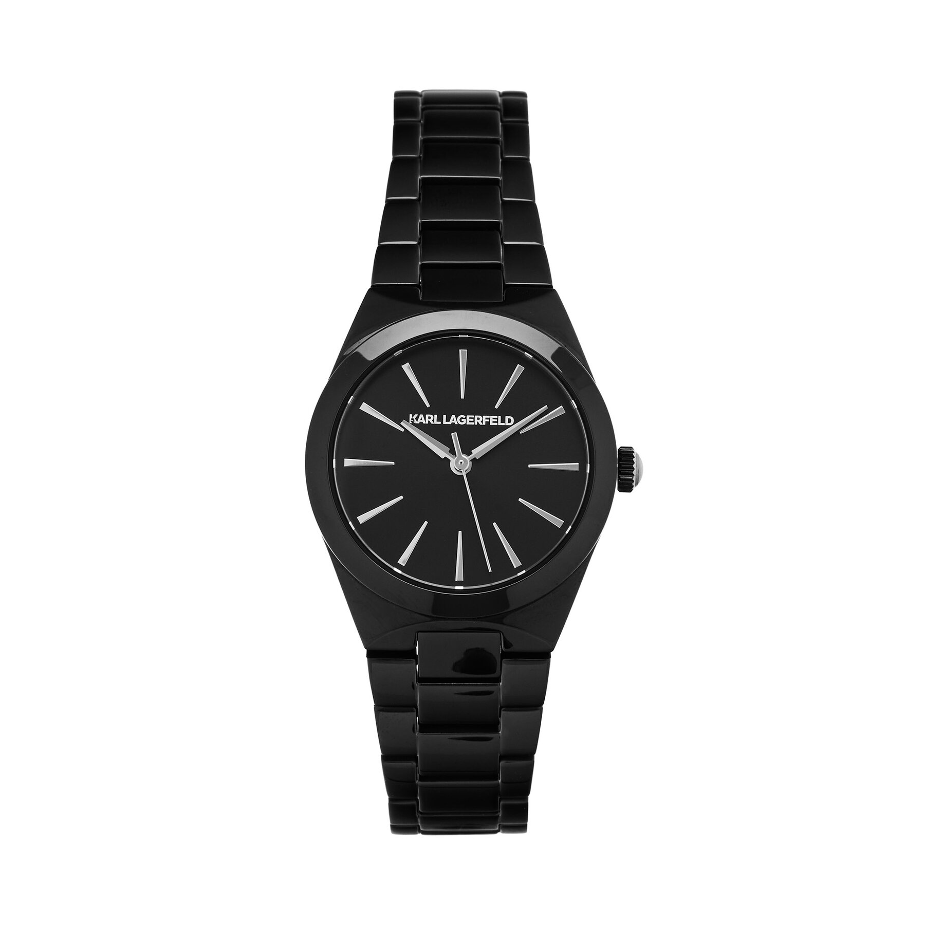 Hodinky KARL LAGERFELD R0553105508 Čierna