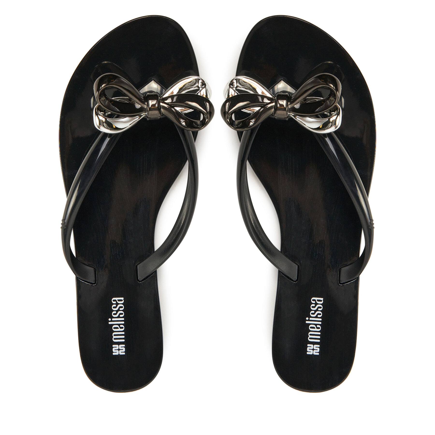 Flip-flops Melissa Melissa Harmonic Chrome X Ad 35997 Fekete