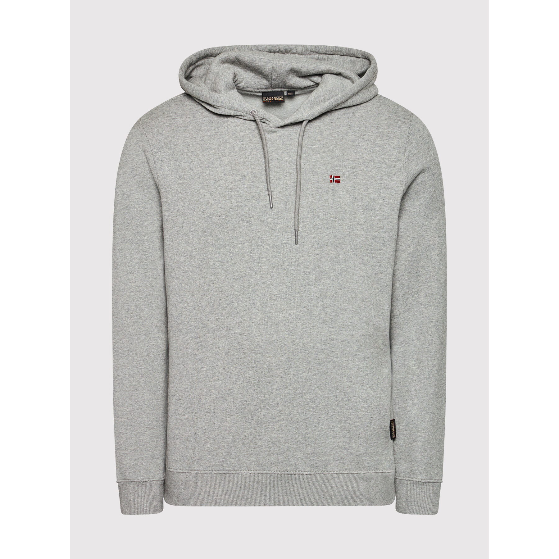 Napapijri Sweatshirt Balis NP0A4FQV Grau Regular Fit