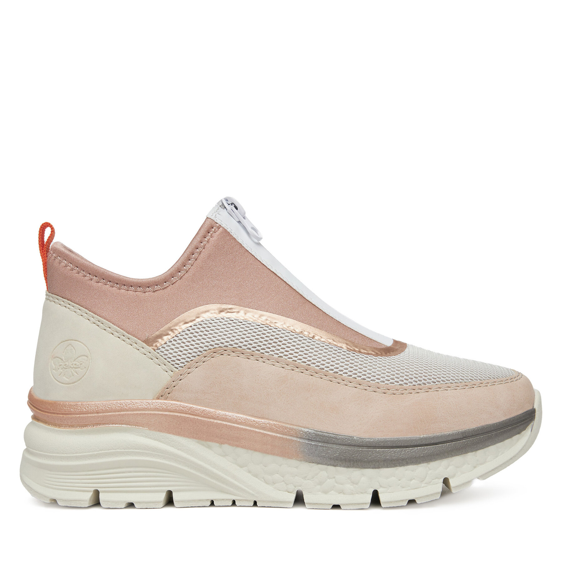 Sneakersy Rieker 48053-31 Ružová