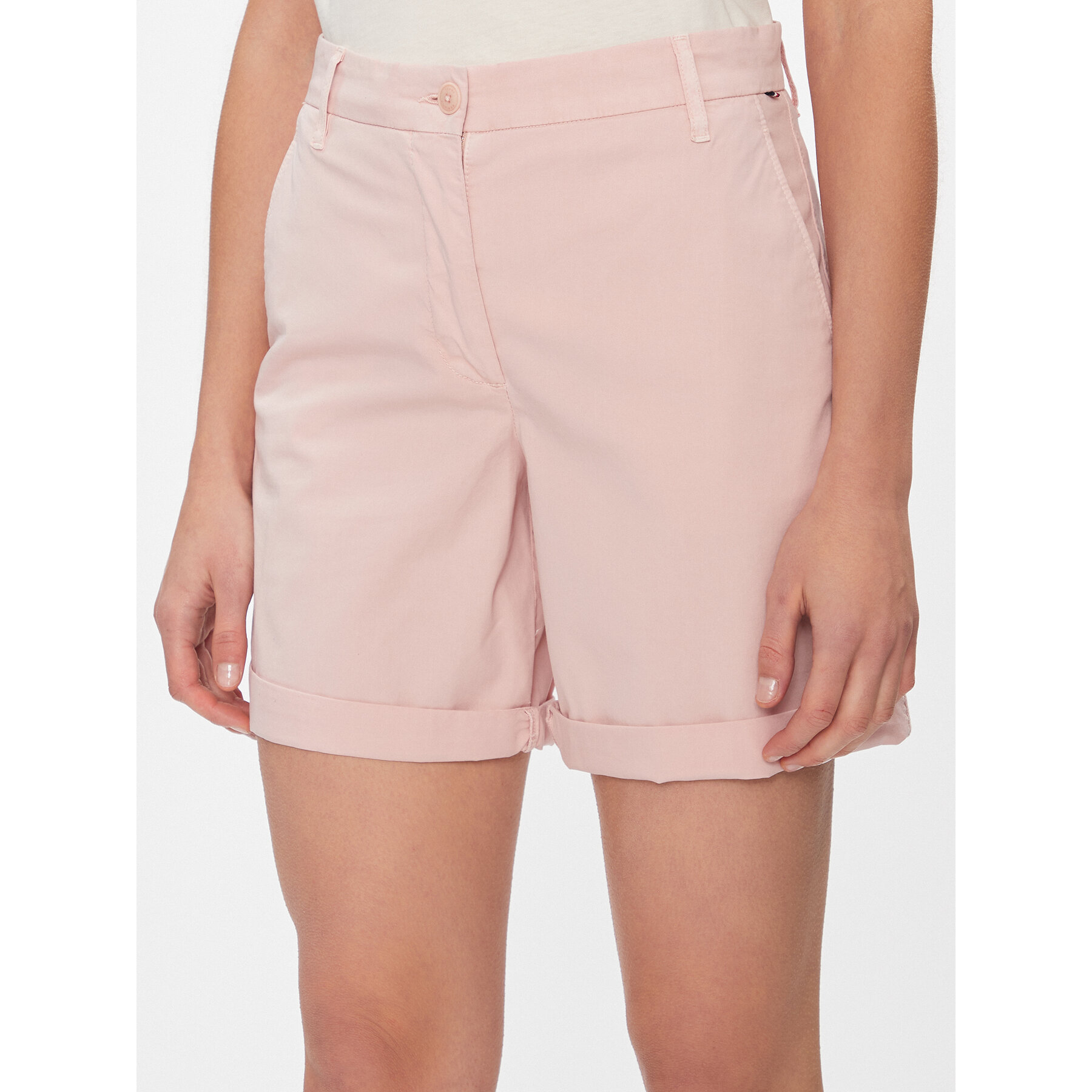 Tommy Hilfiger Stoffshorts WW0WW42457 Rosa Regular Fit