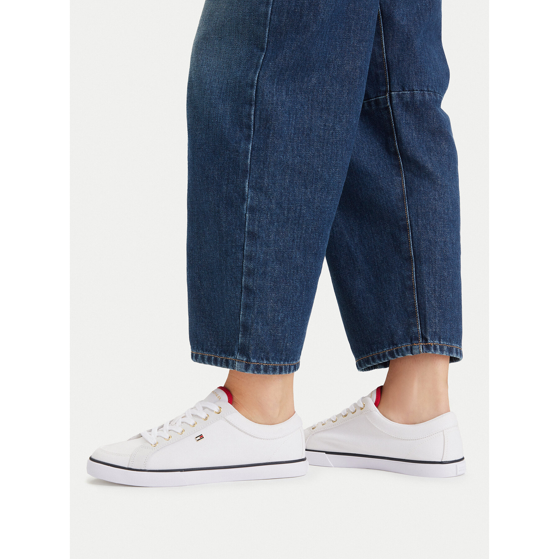 Tenisky Tommy Hilfiger Th Low FW0FW09390 Biela