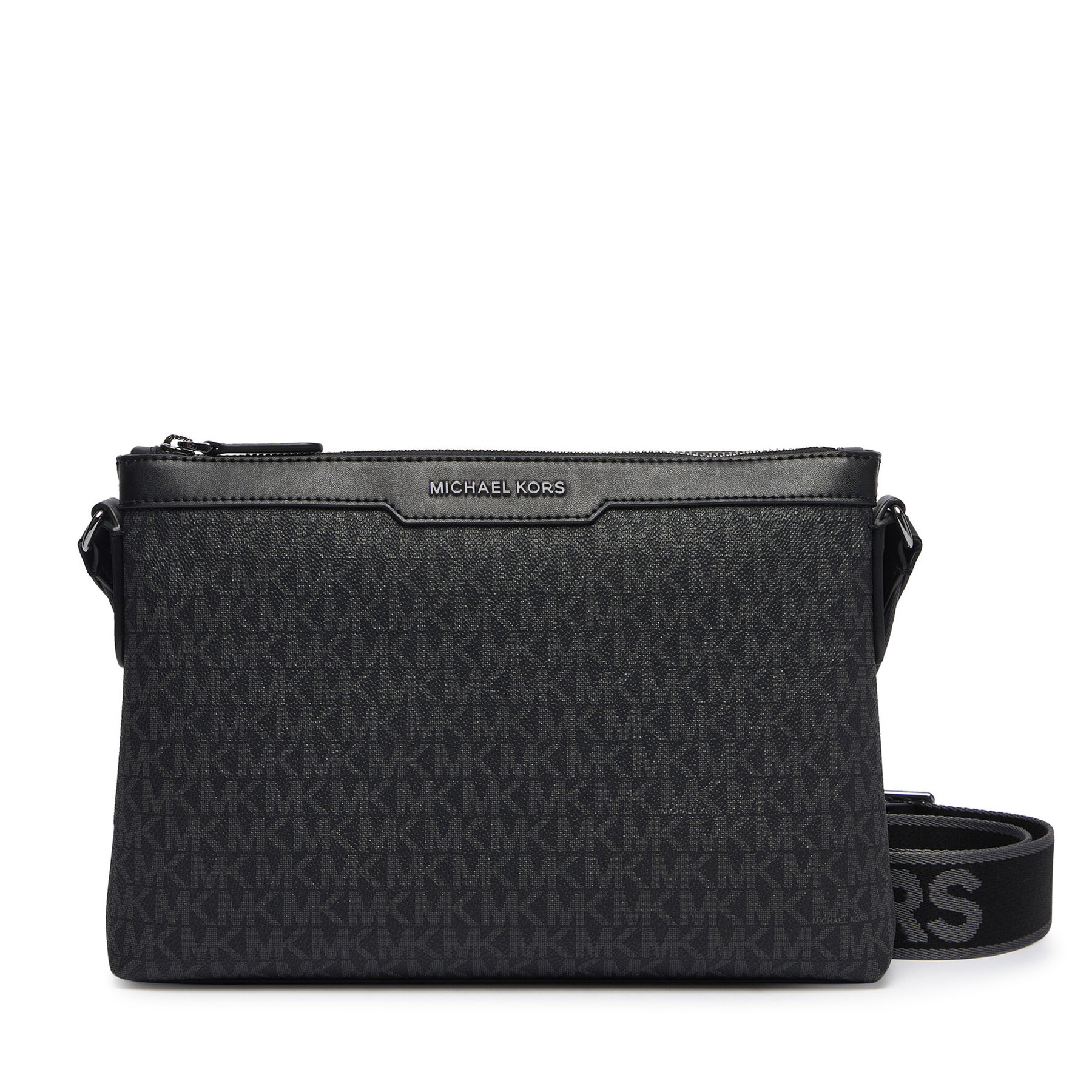 Brašna MICHAEL Michael Kors Hudson 33F6LHDM1B Černá